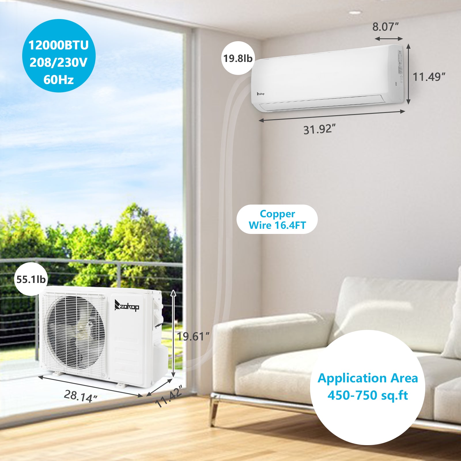 Winado LO1G46000591+592 Ductless-Mini-Splits - View #7