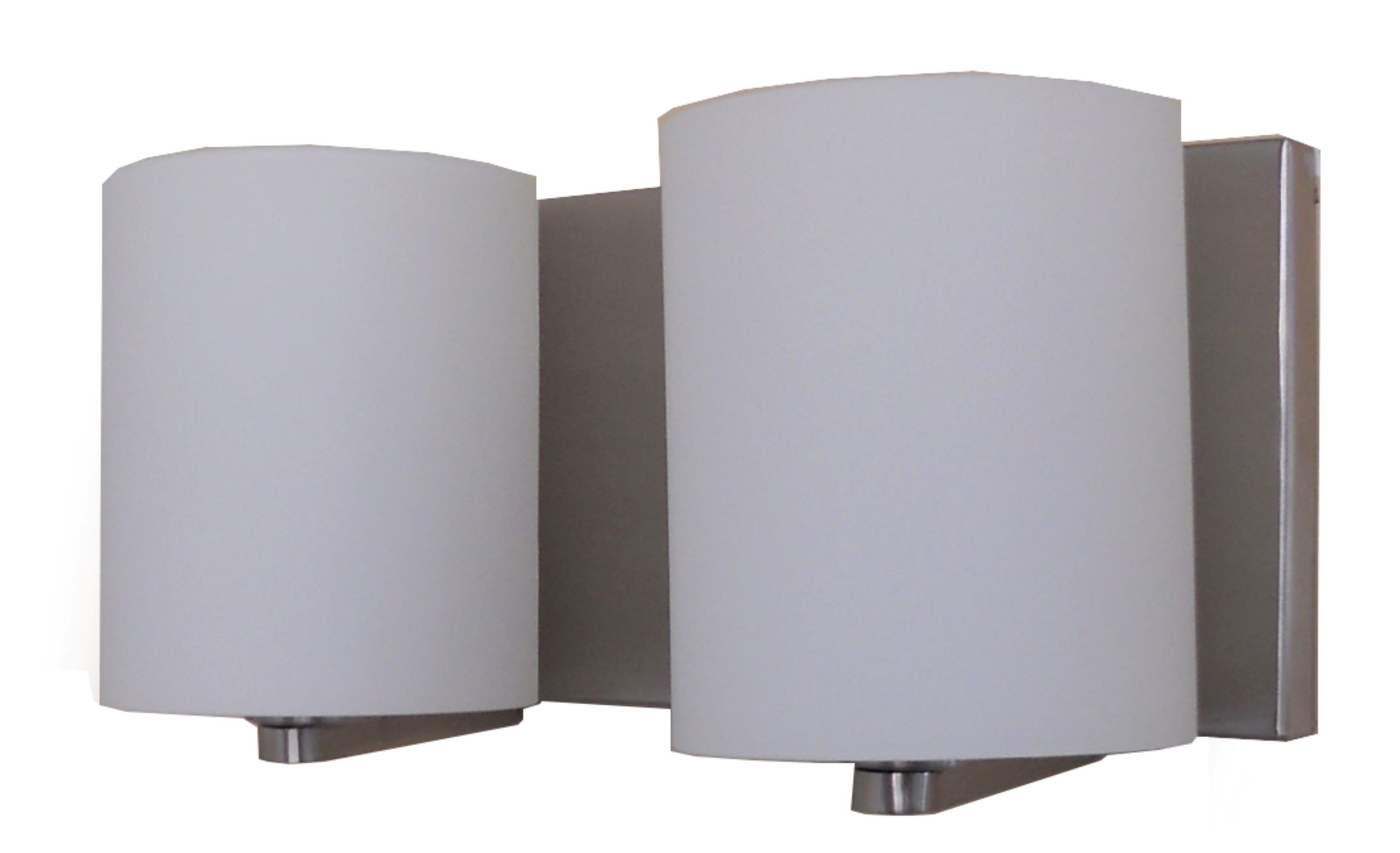 Whitfield Lighting VL7023-2SS Elizabeth 13-in 2-Light Steel Transitional Vanity Light