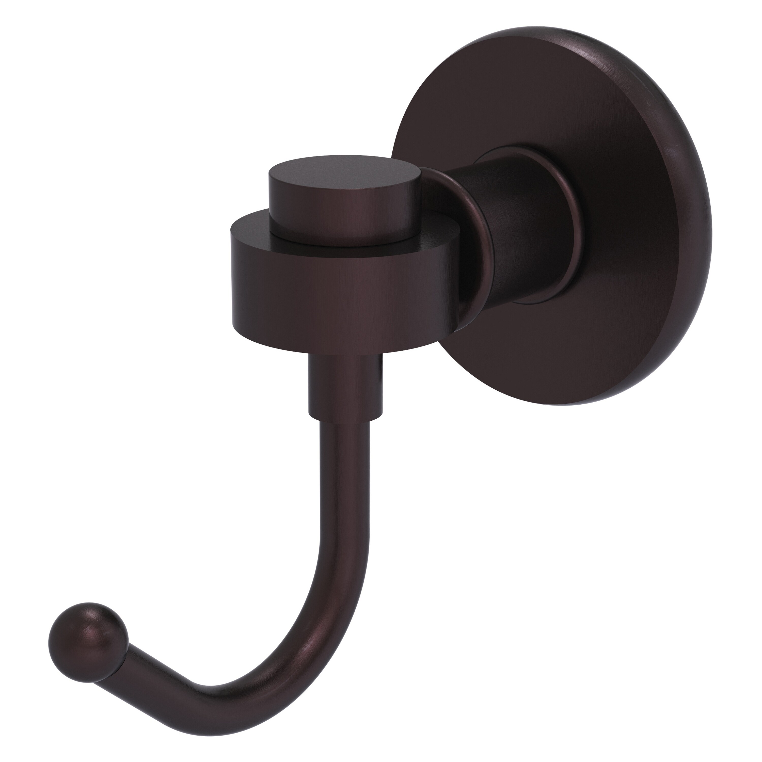 Allied Brass 2020-ABZ Continental Antique Bronze Single -Hook Wall mount Towel Hook