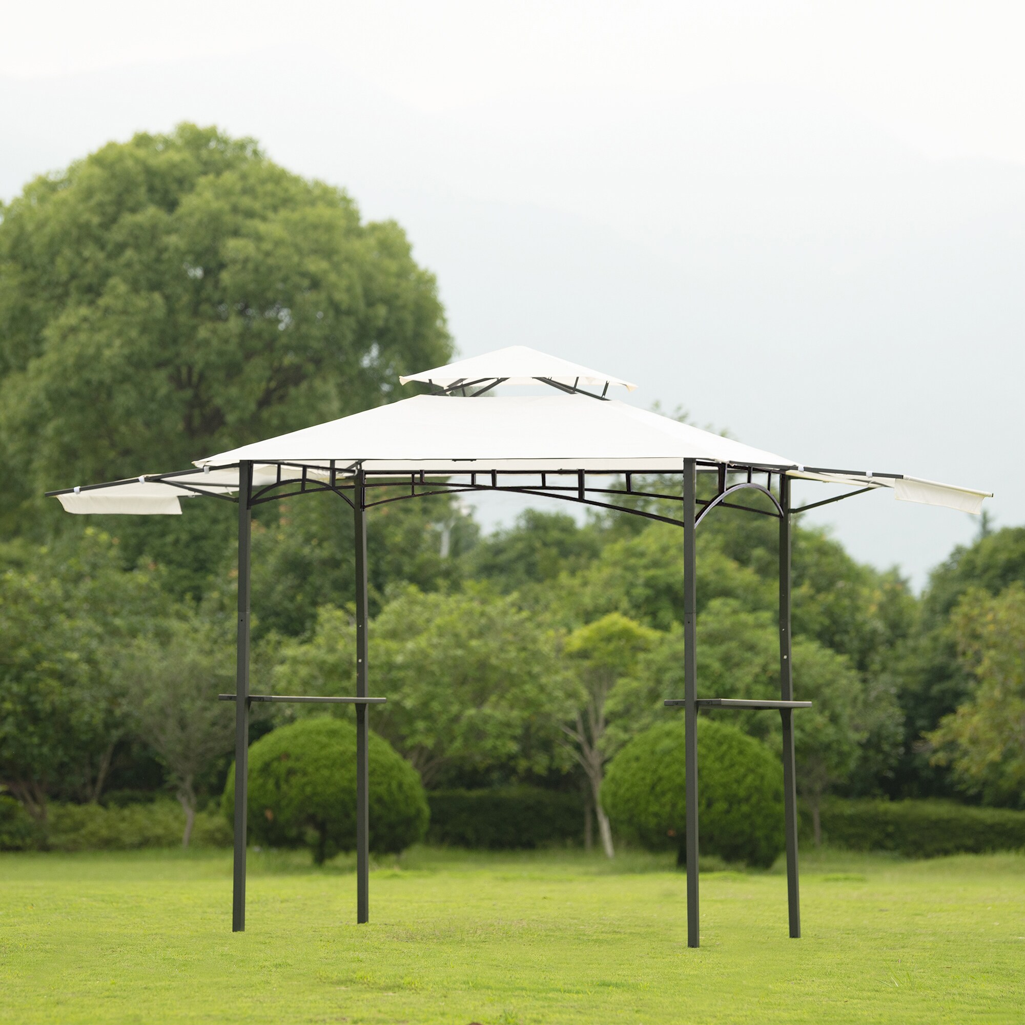 Afoxsos LWMX103 Wood-Resin-Gazebos - View #10