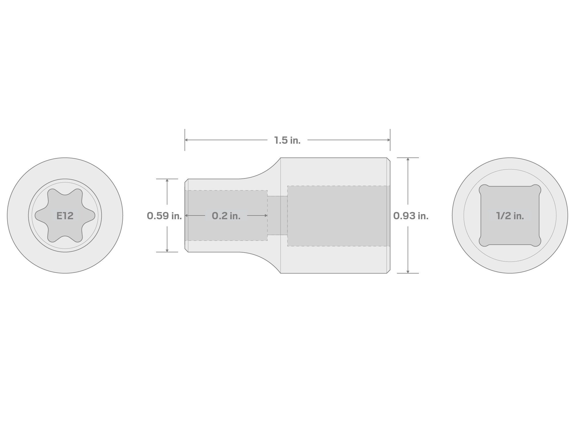 TEKTON SHD22412 Driver-Sockets - View #2