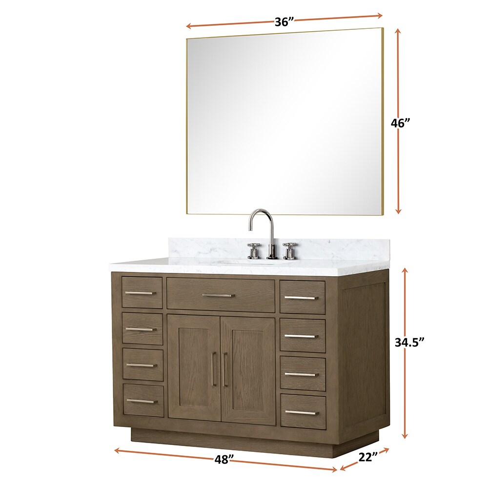 Lexora LVGI48SR101 Bath-Vanity-Combo - View #6