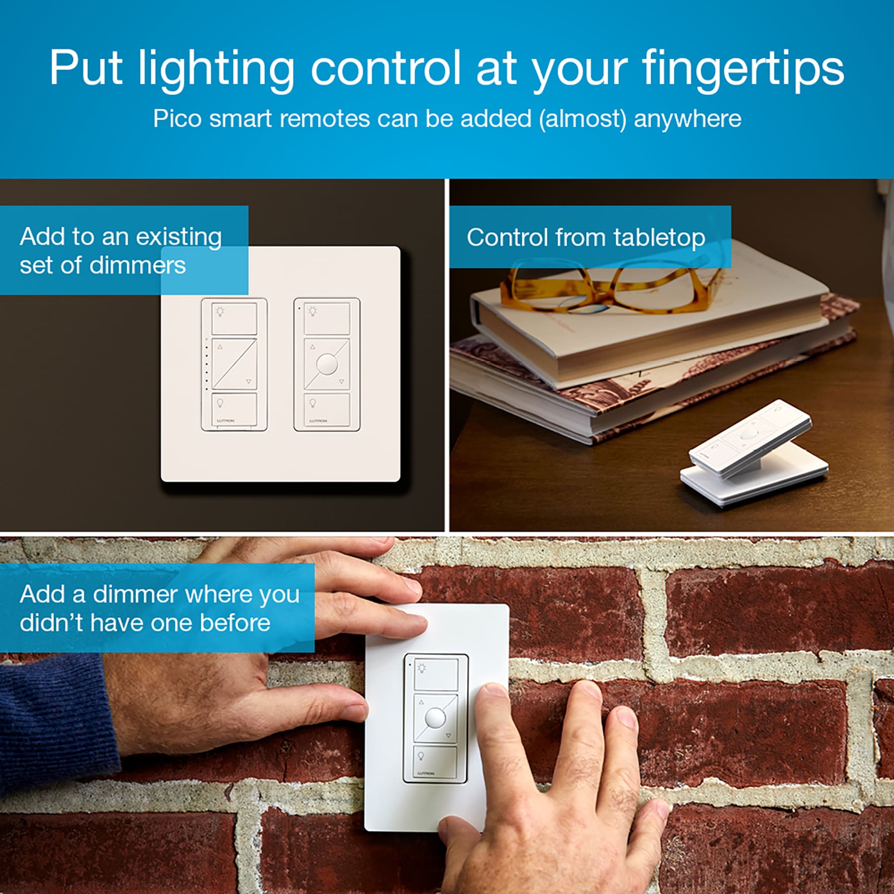 Lutron P-PKG1W-WH-R Light-Dimmers - View #3