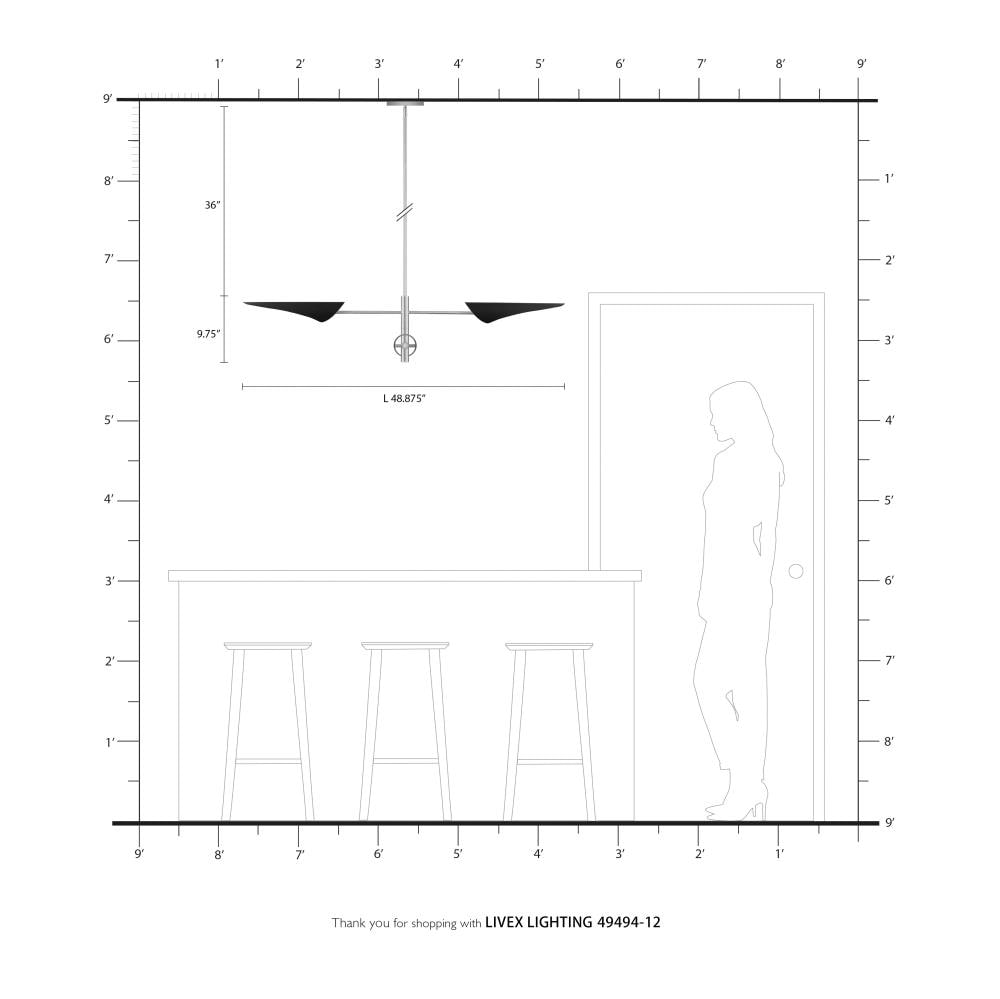 Livex Lighting 49494-12 b090015 - View #9