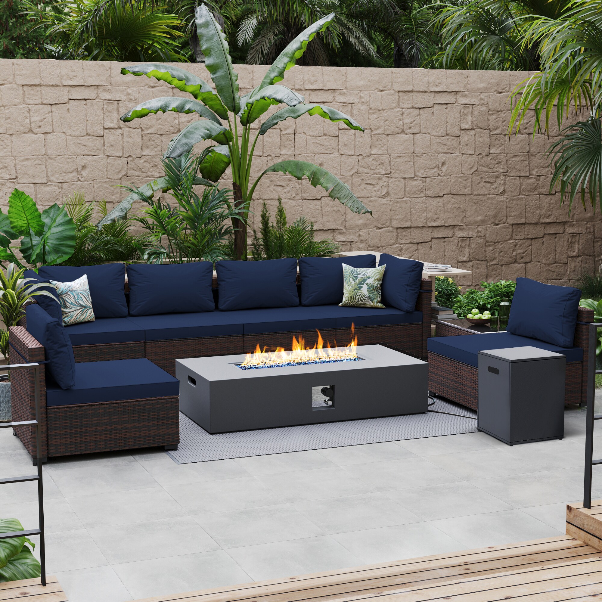 Patio Watcher TBSF-ABC56TDK-NA Patio-Conversation-Sets - View #2