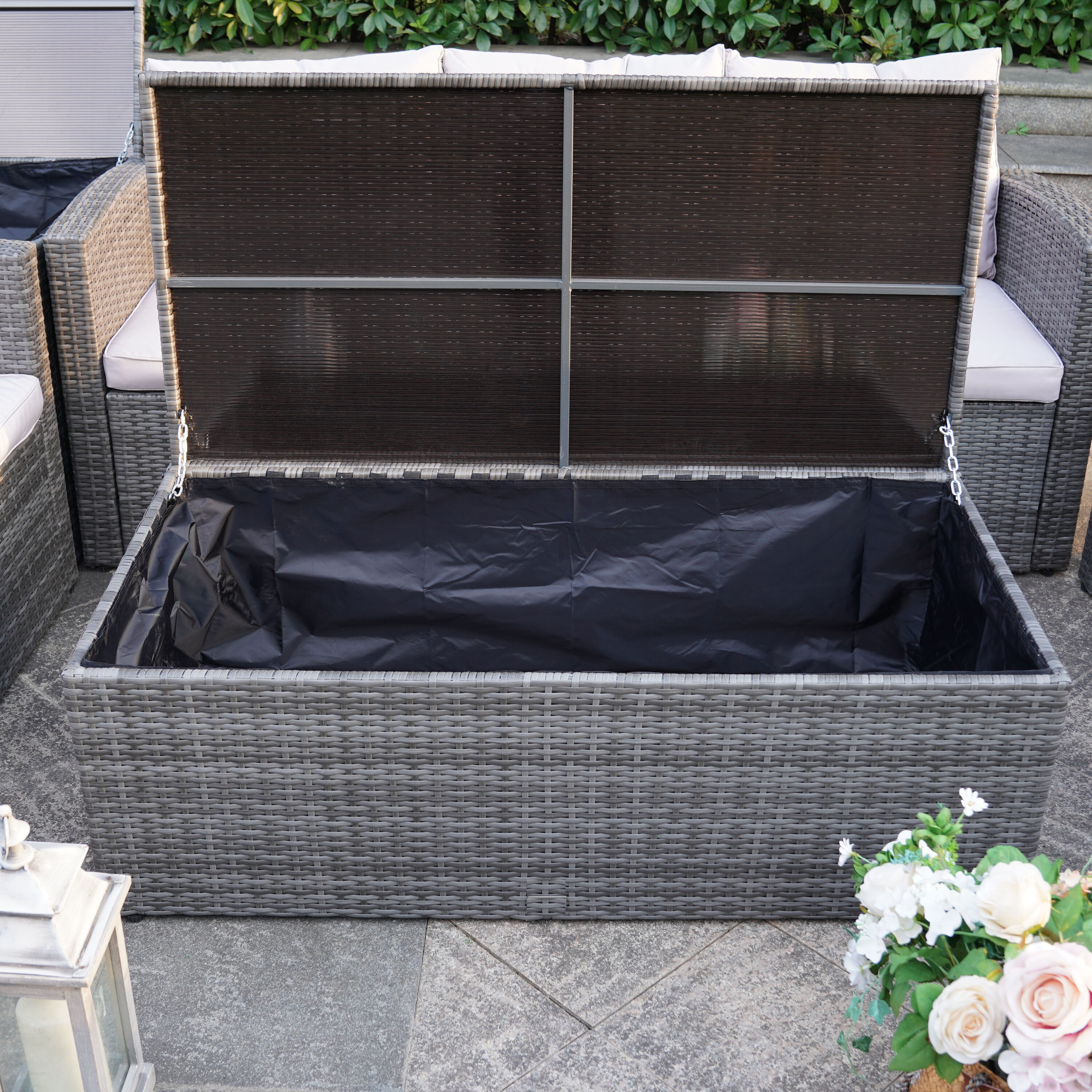 Moda Furnishings CMAS-1503-GR Patio-Conversation-Sets - View #8