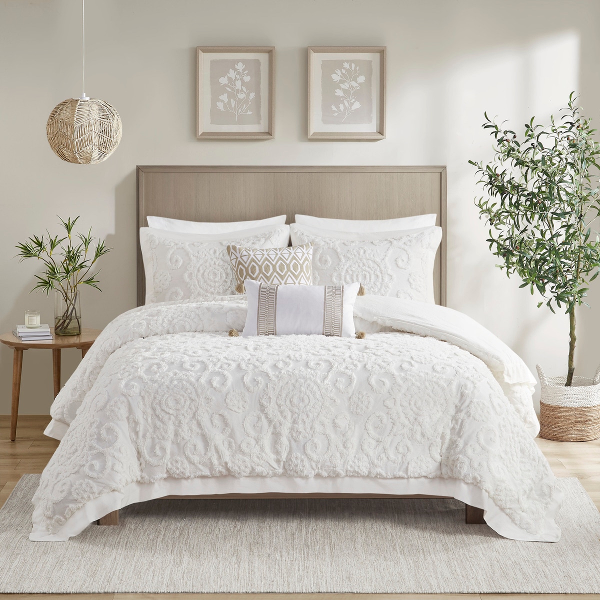 Tinyhomie Duvet Mini Set Ivory King