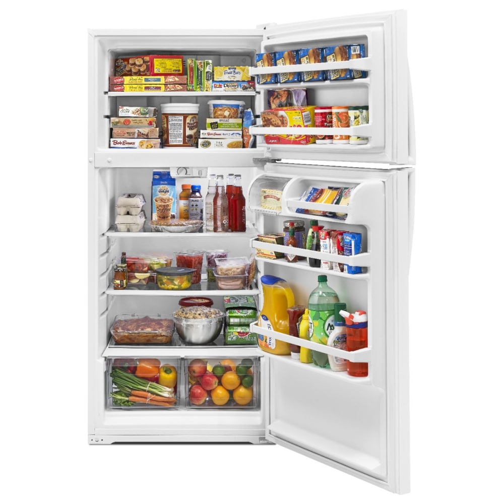 Whirlpool WRT314TFDW Top-Freezer-Refrigerators - View #3
