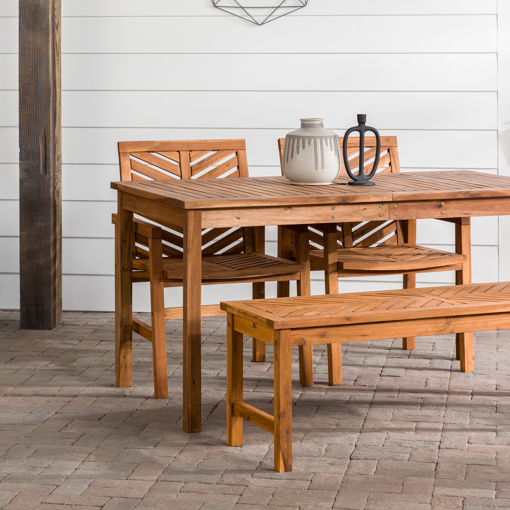 Walker Edison LWW4DGVINBR Patio-Dining-Sets - View #6