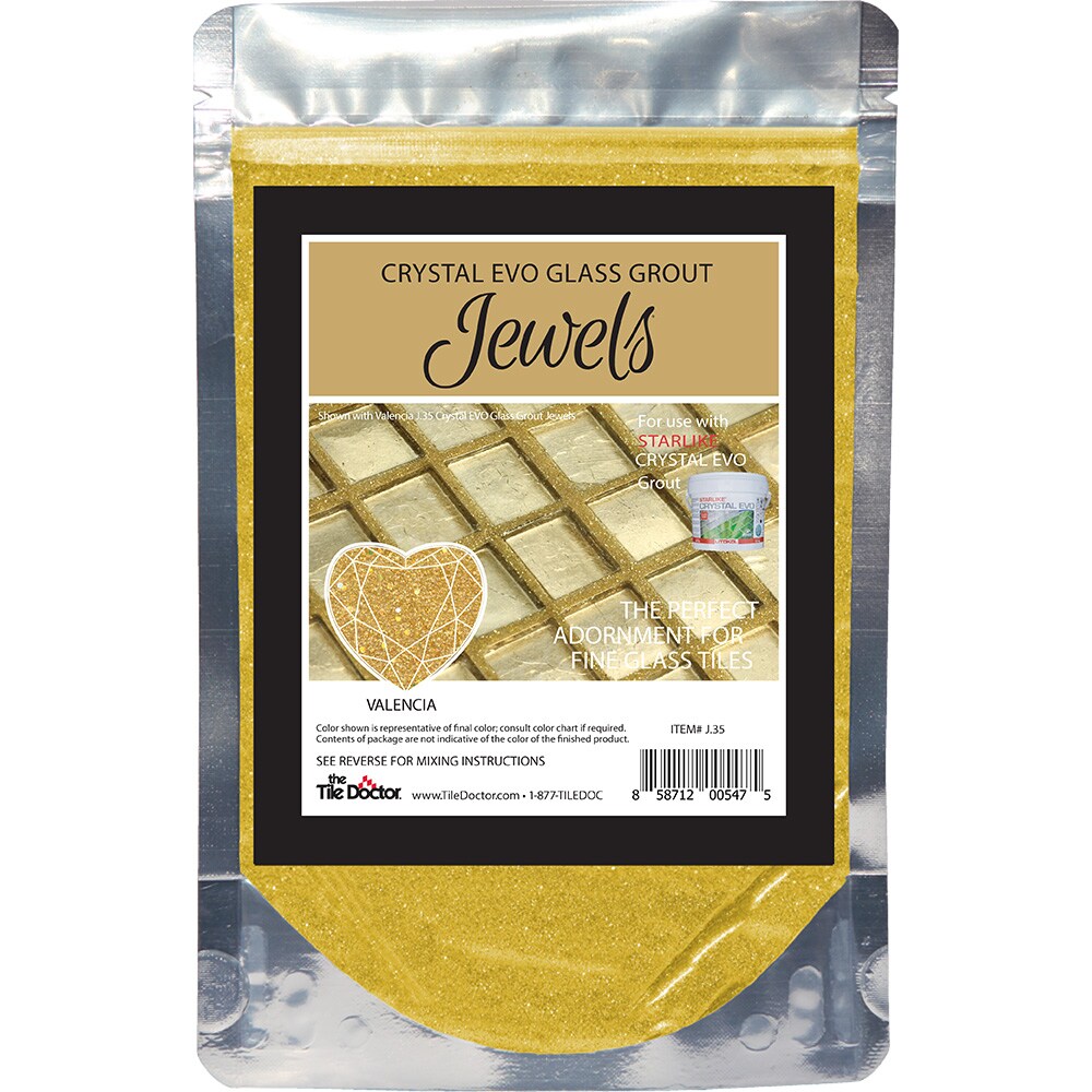 The Tile Doctor J.39 Jewels Citrine All-in-one Grout (3.52-oz)