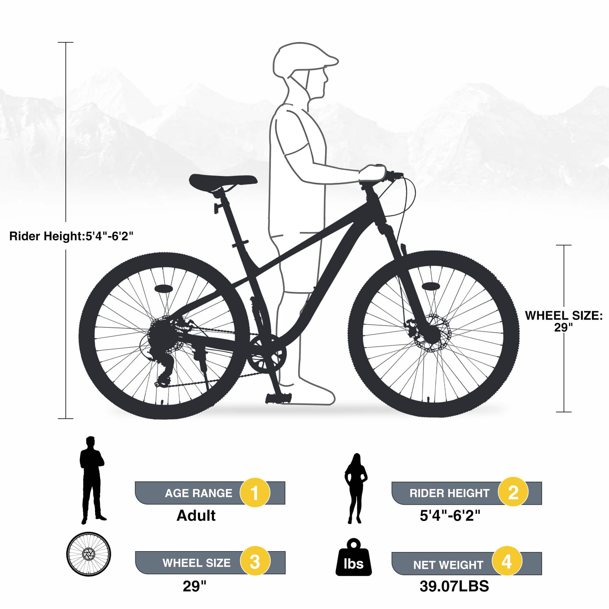 Vynxaria LEXY0004-DJZXC-BA24 bikes - View #3