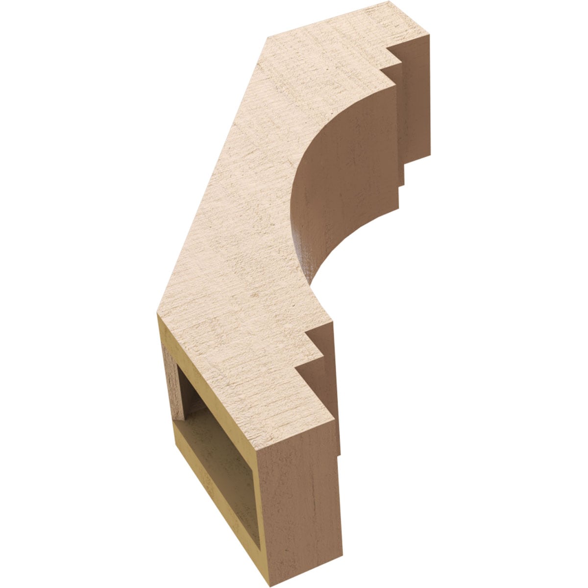 Ekena Millwork BRCUR05X14X18PECRCPR braces - View #7