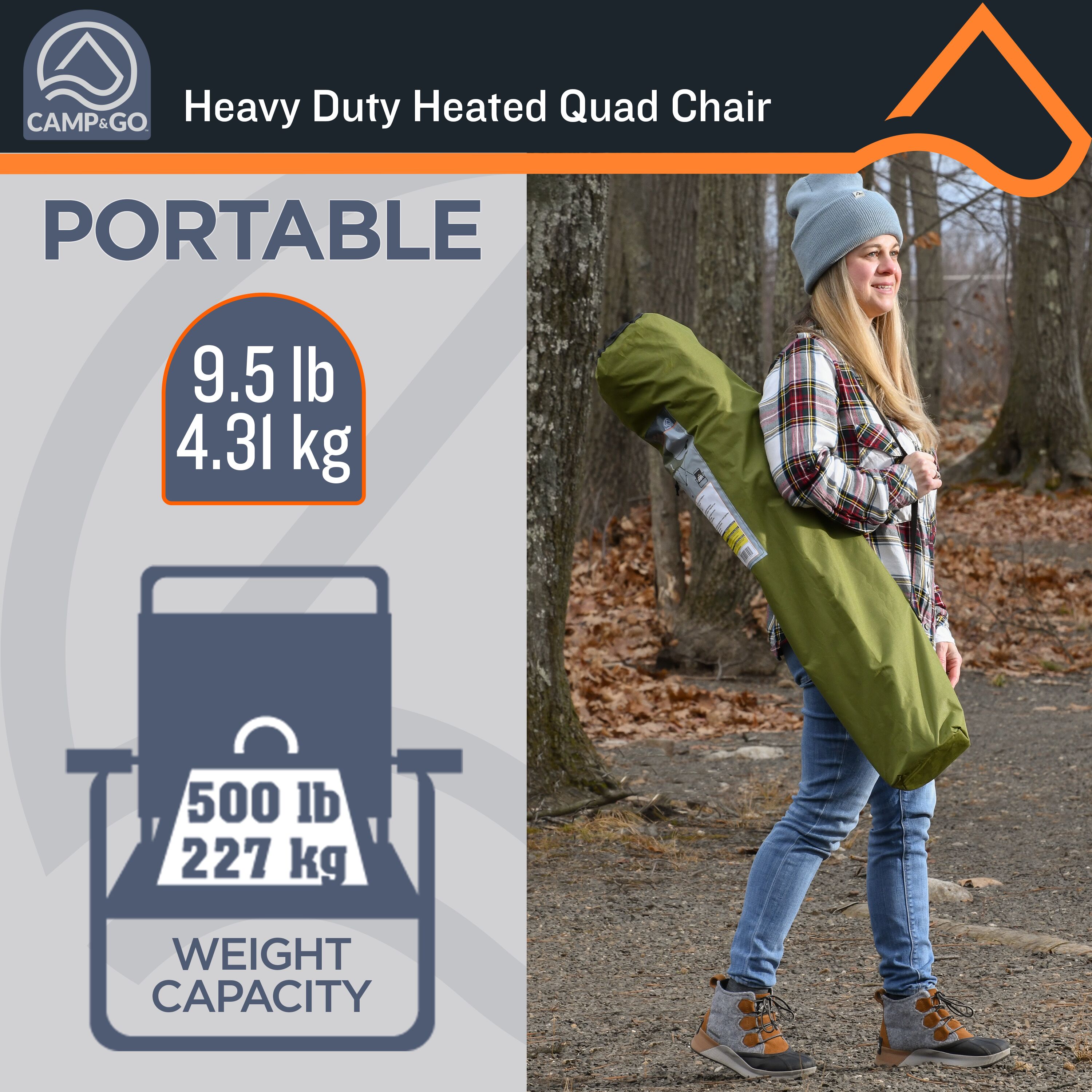 Camp & Go QC500H-454-1 Beach-Camping-Chairs - View #6