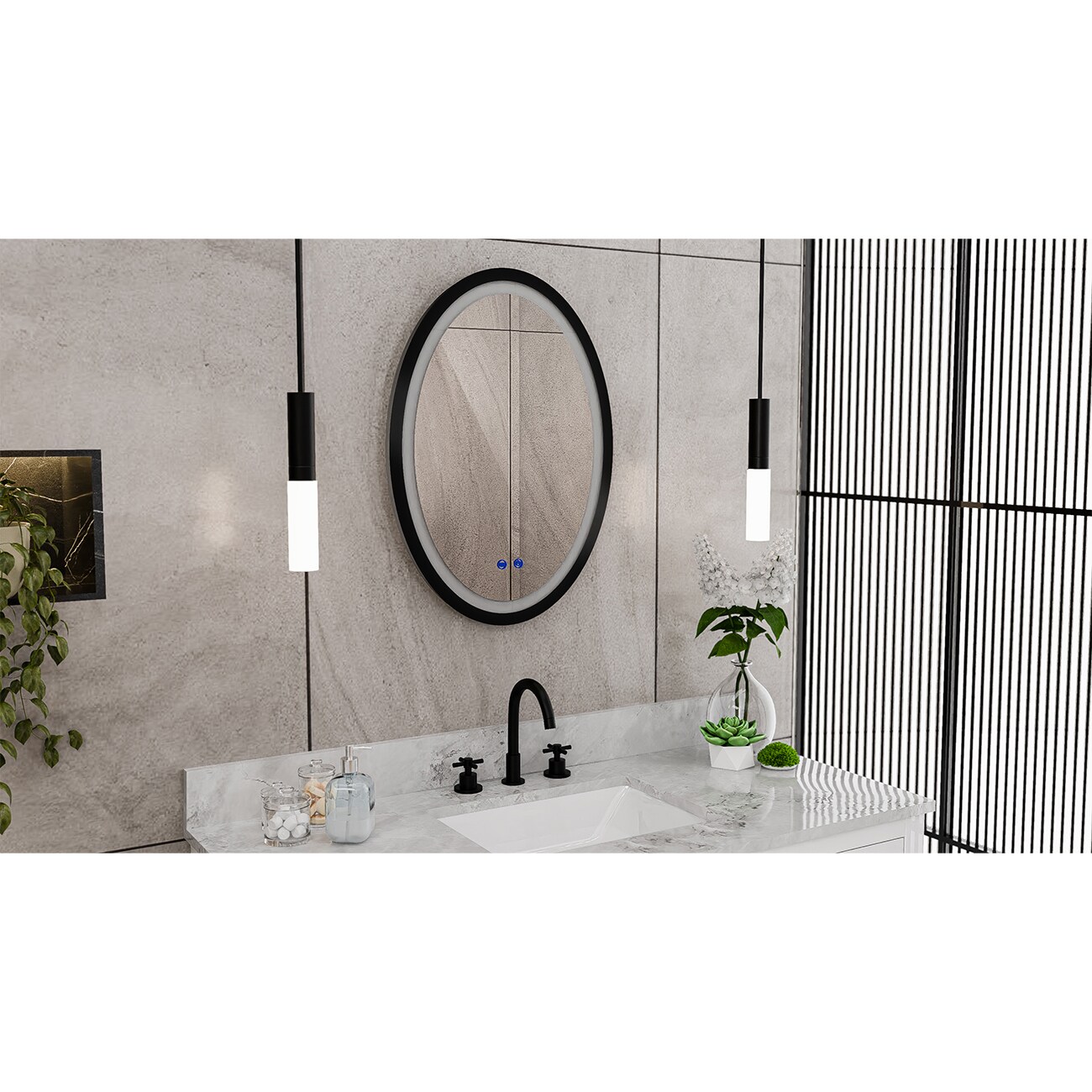 DreamLine LMBL2820V09 Framed-Bath-Mirrors - View #8