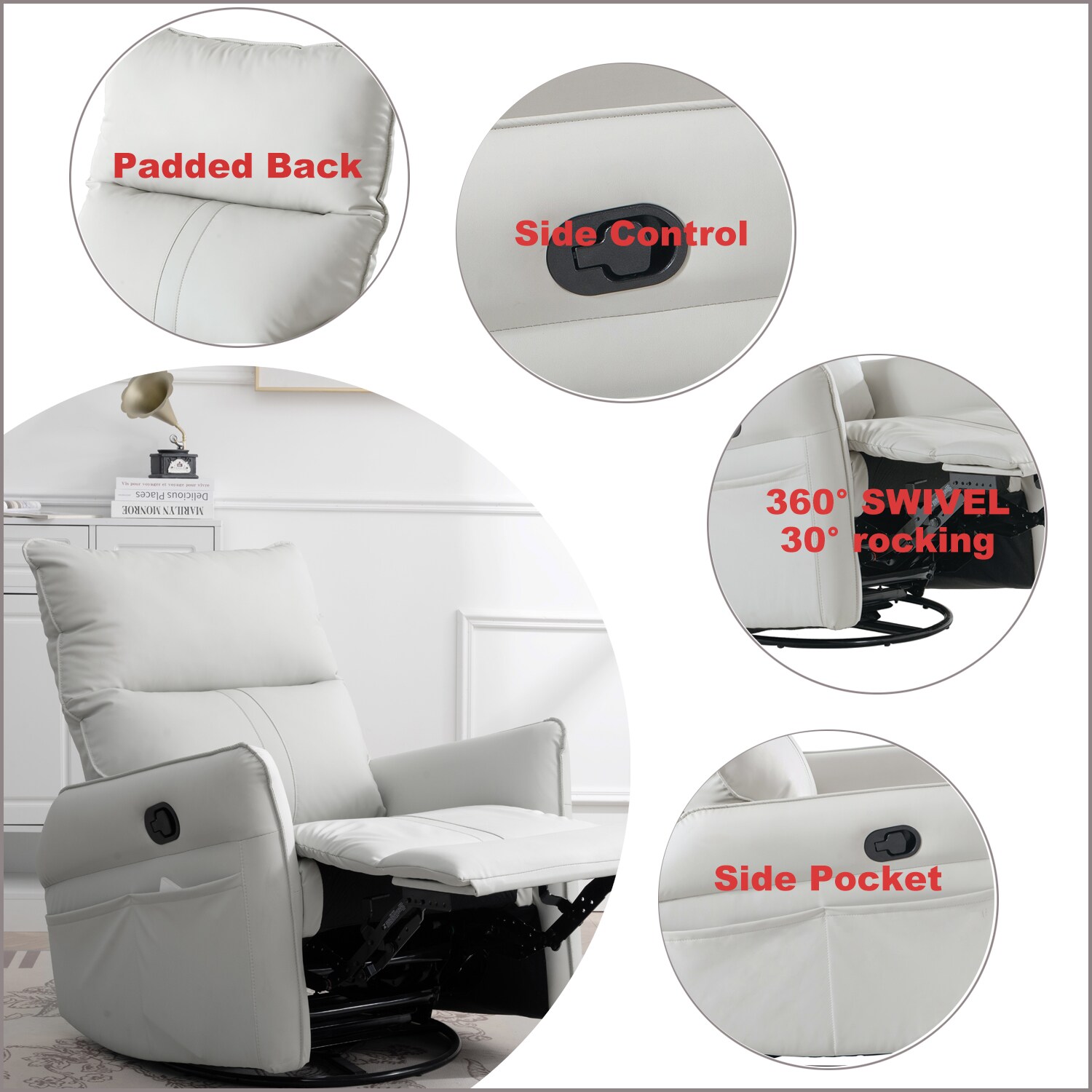 LUXEYARD DS-X-224-RECL40 recliners - View #6