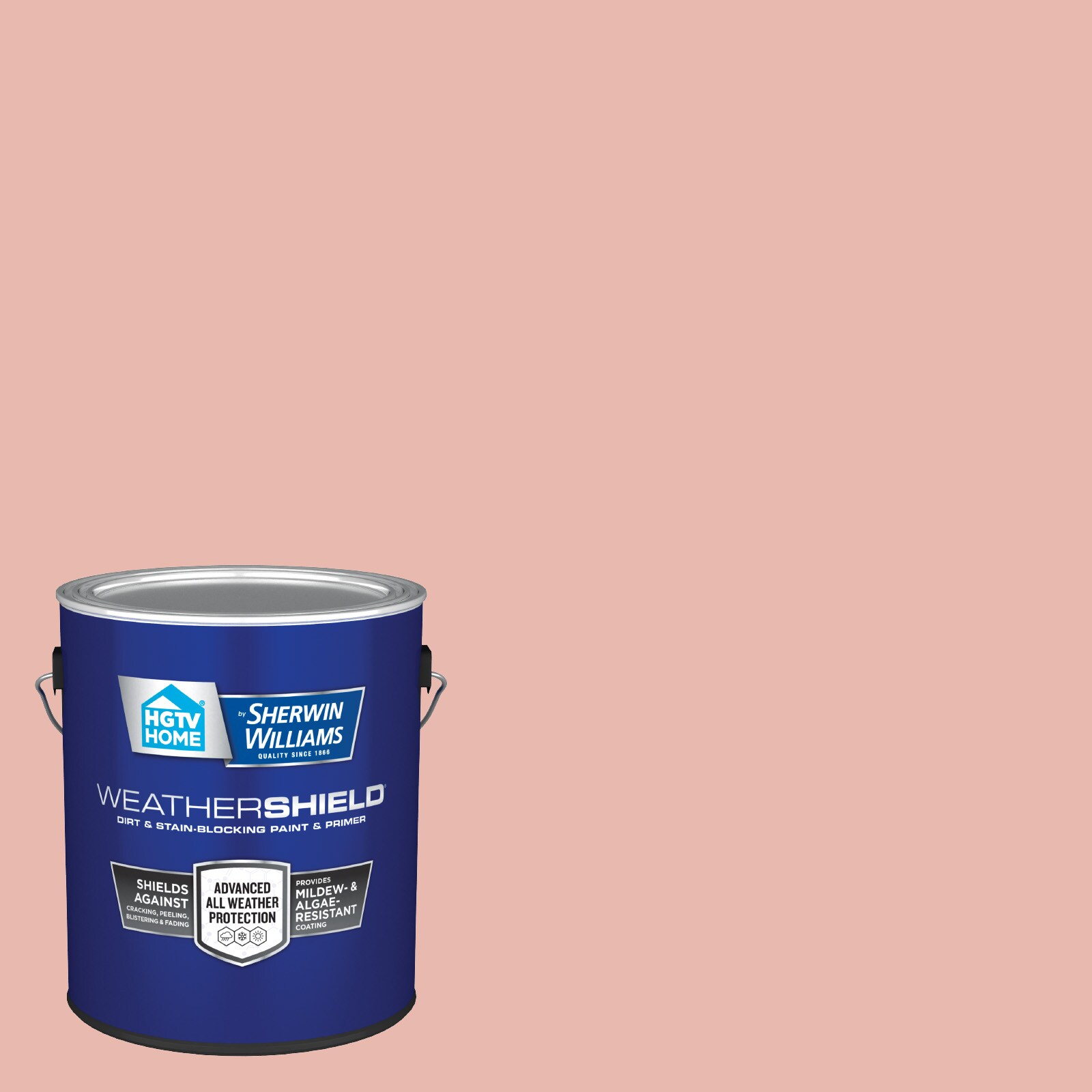 HGTV HOME by Sherwin-Williams Weathershield Semi-gloss Rachel Pink ...