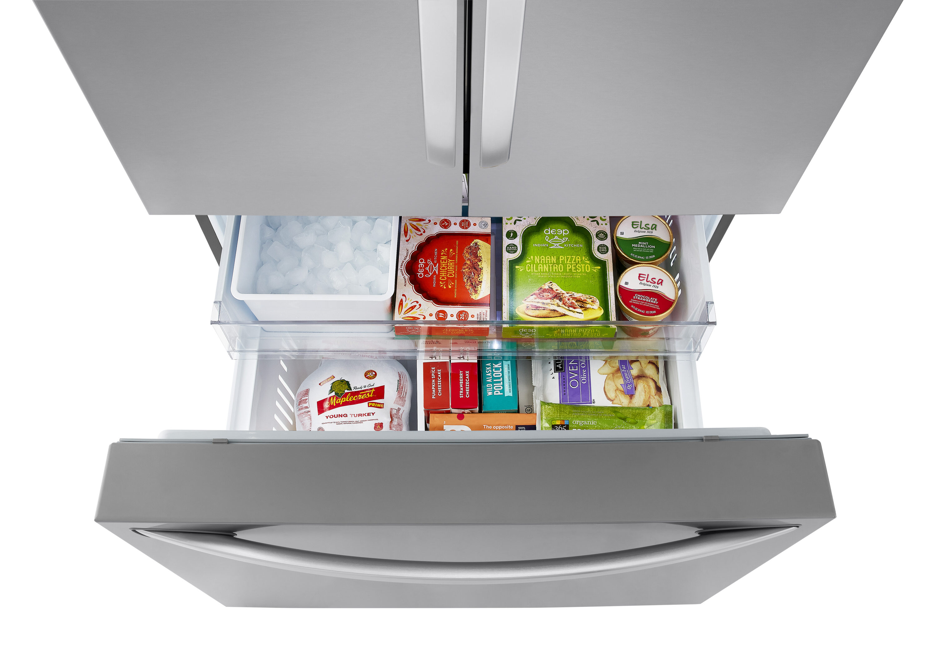 LG LRFLS3206S French-Door-Refrigerators - View #13
