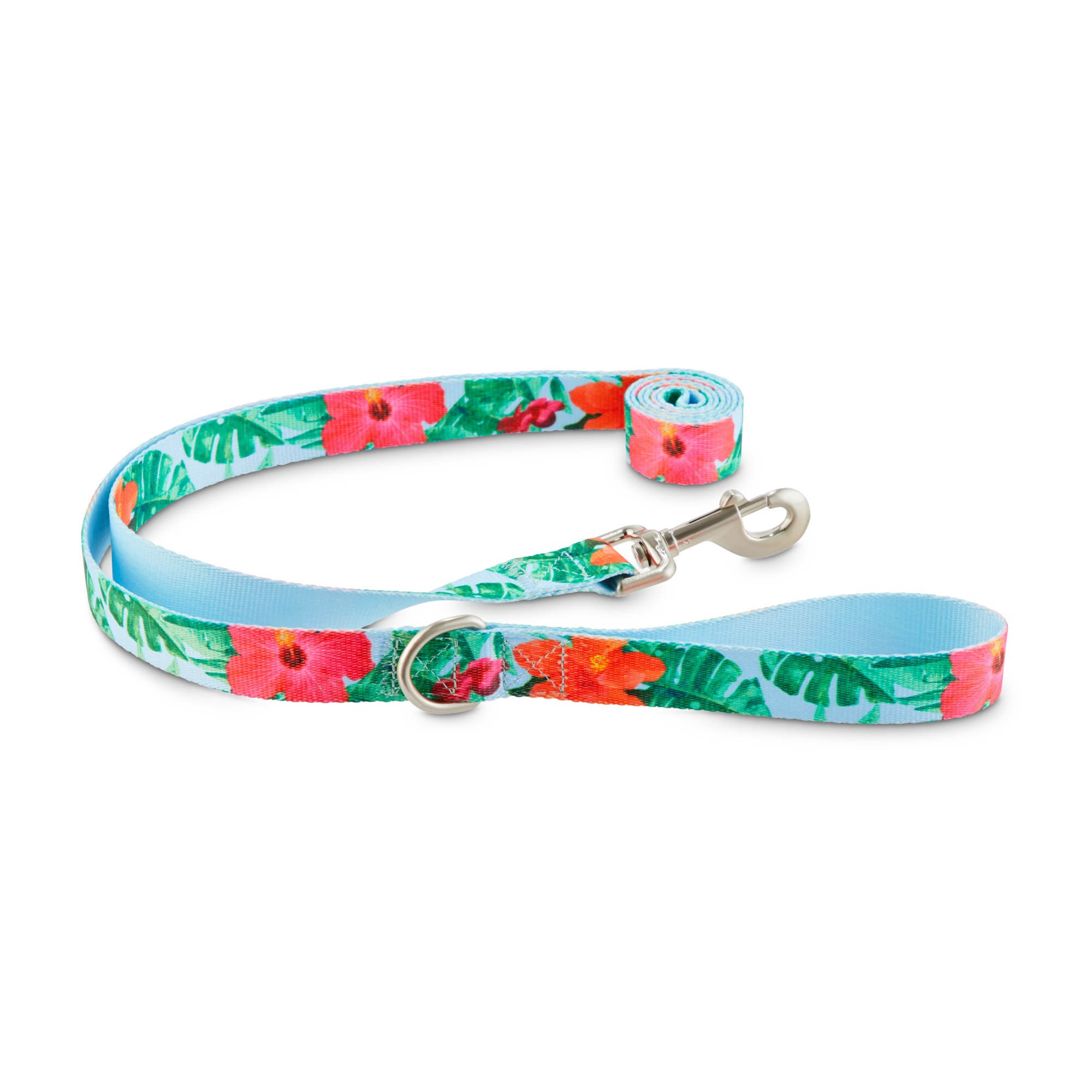 YOULY The Happy-Go-Lucky Multicolor Floral Dog Collar, Small