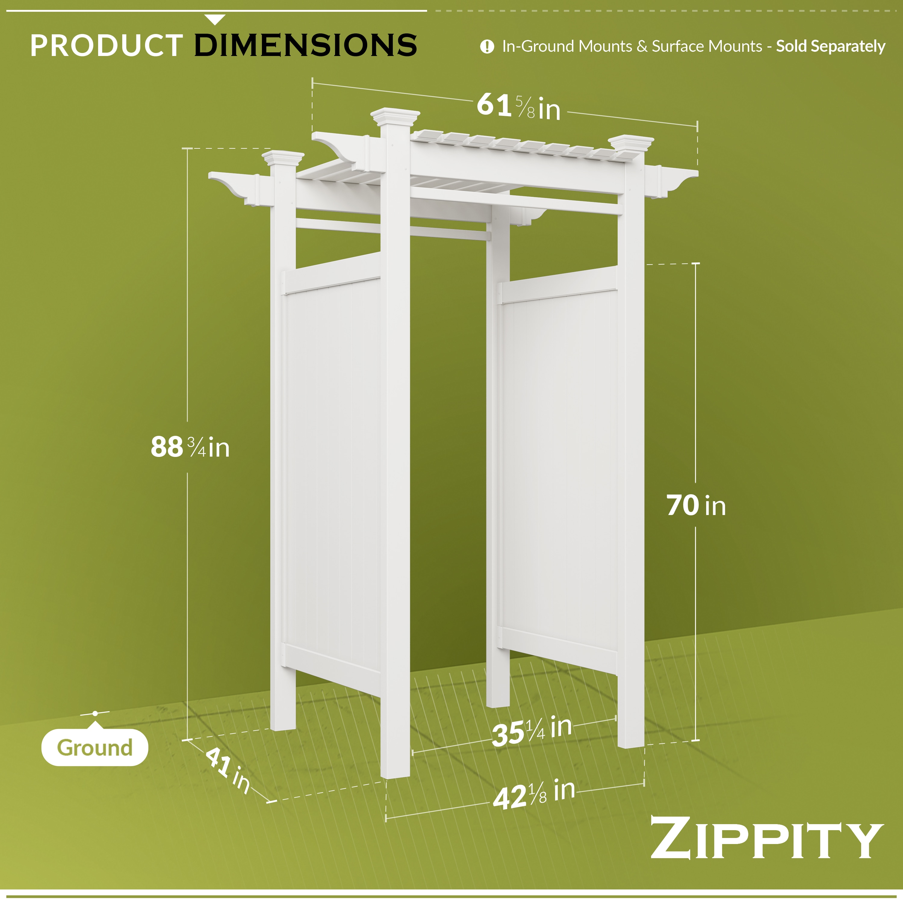 Zippity Outdoor Products ZP19024 Outdoor-Showers - View #10