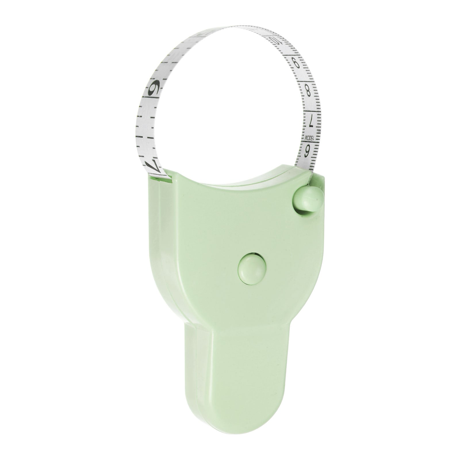 Harfington Body Measure Tape 60inch 150cm Automatic Telescopic Tape Measure Retractable Measuring Tape with Lock Pin and Push-Button for Body Measurements Sewing Fabric Cloth Green #S25112701UX6135