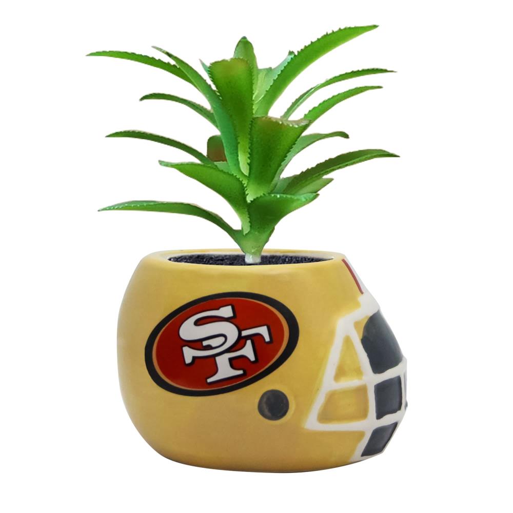 Succulent Holder SMALL Football Helmet Ceramic NFL 