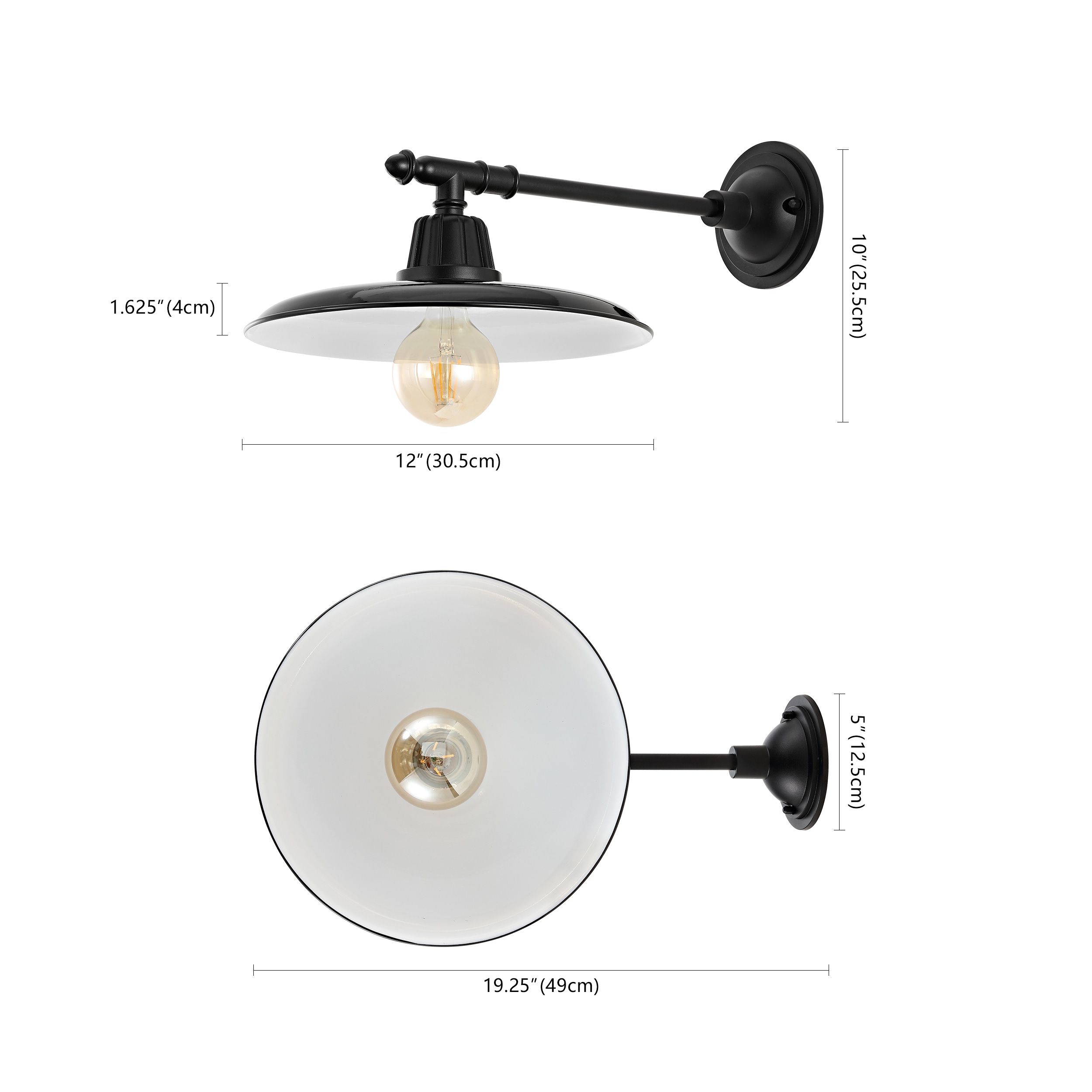 JONATHAN  Y JYL7616B Outdoor-Wall-Lighting - View #4