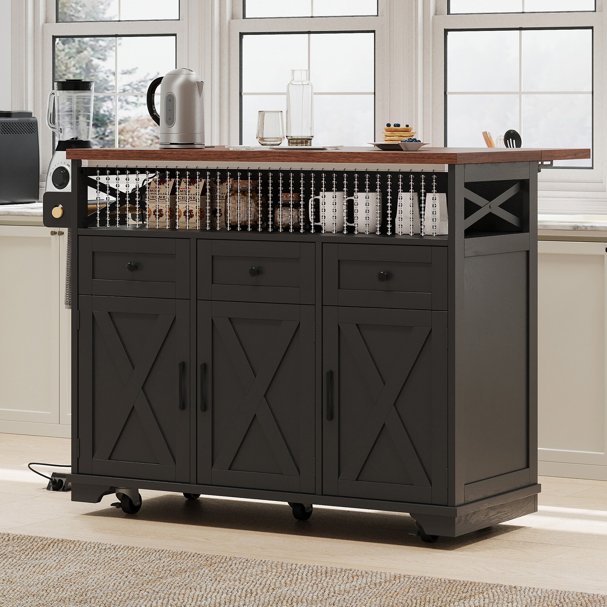 SINOFURN SYB260087BK Kitchen-Furniture - View #6