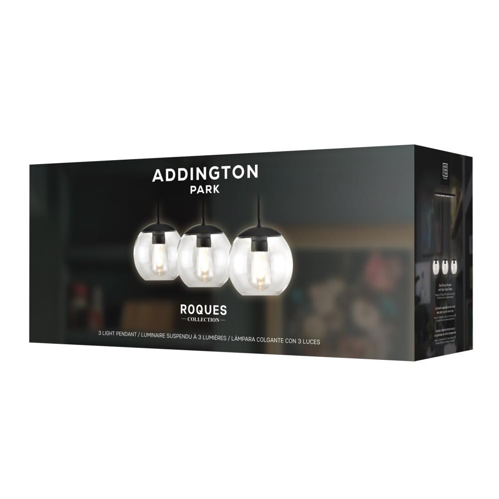 Addington park deals 3 light pendant