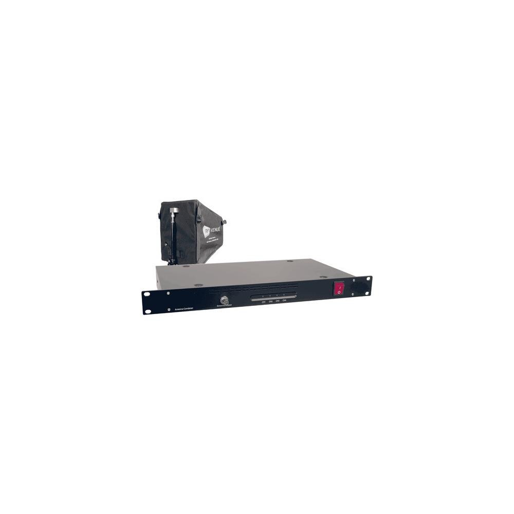  TCNCD331555 RF Venue RFV-COMB4CPB 4 Channel IEM Transmitter Combiner with CP Beam Antenna Bundle
