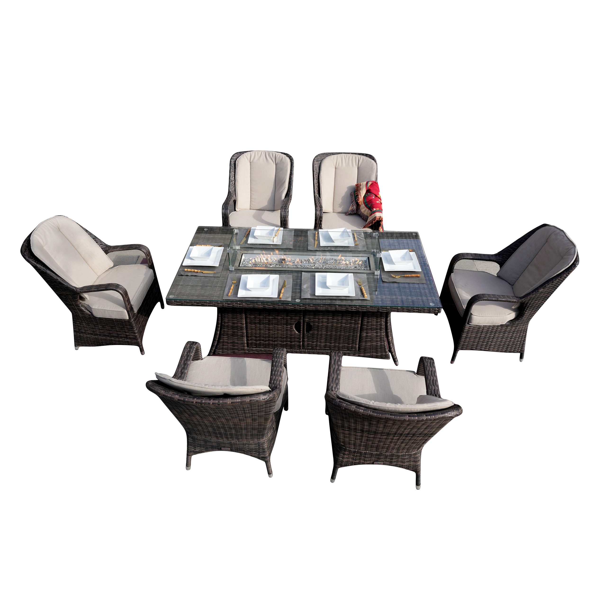 Moda Furnishings CMAG-1106-R Patio-Dining-Sets - View #13