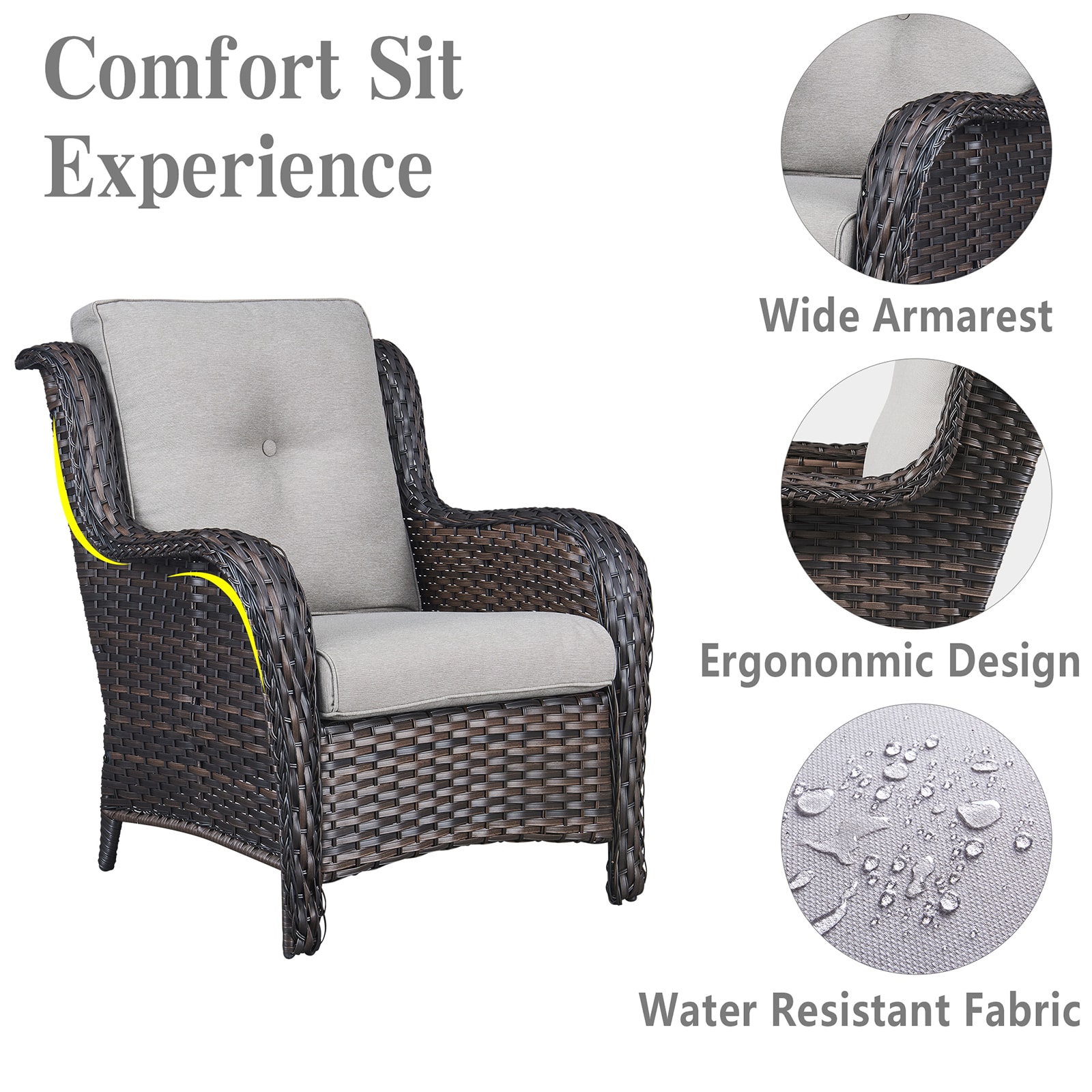 Rilyson FS006-2X2 Patio-Chairs - View #3