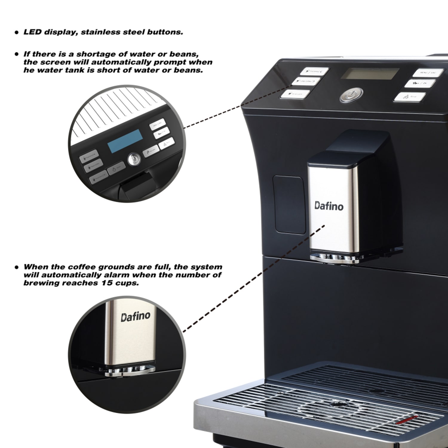 SINOFURN SYB460002BK Espresso-Machines - View #8