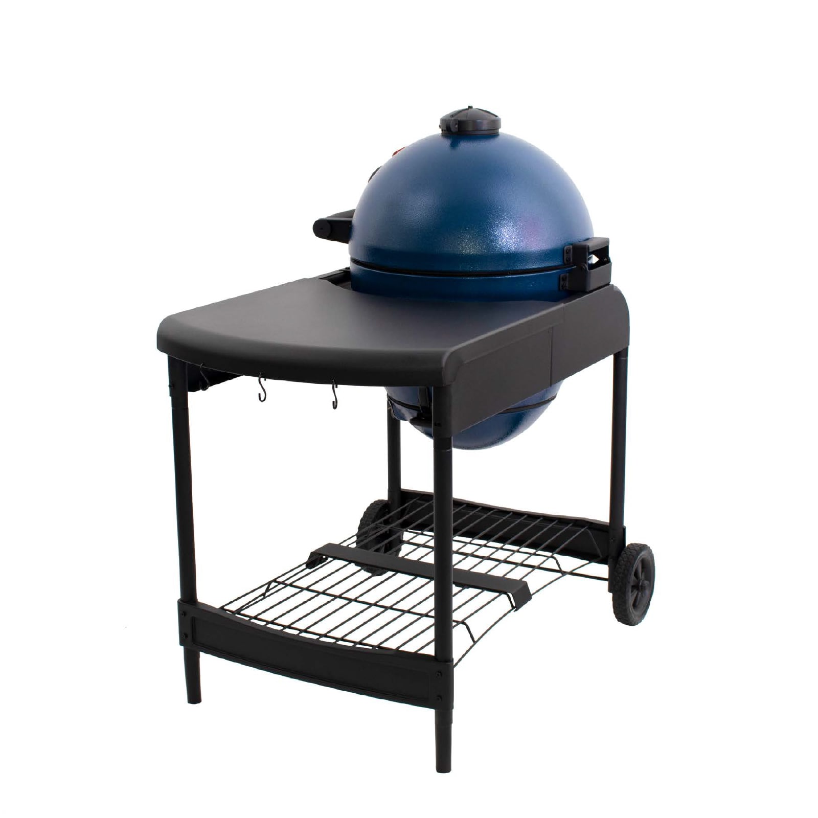 Char-Griller AKORN on Cart Blue Kamado Charcoal Grill in the Charcoal  Grills department at Lowes.com