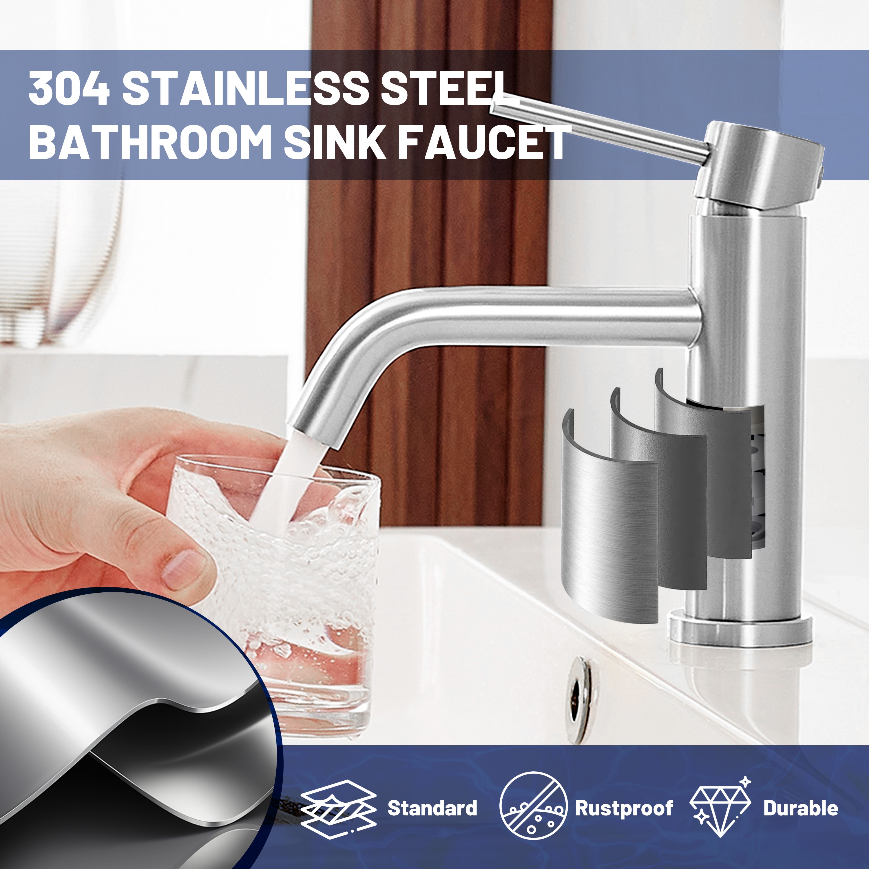 BWE A-96056-N-2 Lavatory-Faucets - View #3