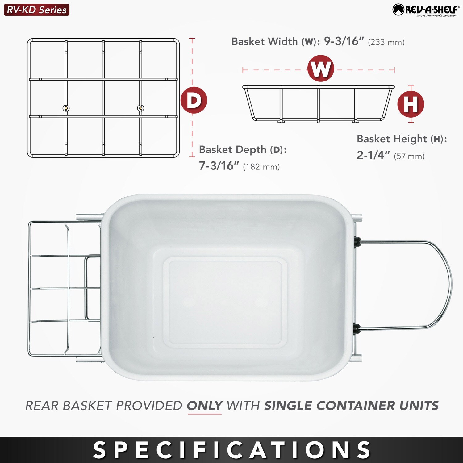 Rev-A-Shelf 252034 Pullout-Trash-Cans - View #5