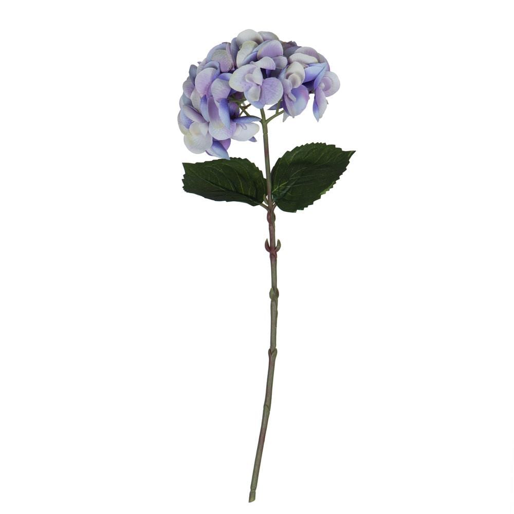 Vickerman FD180166 6.5-in Purple Indoor Hydrangea Artificial Flower