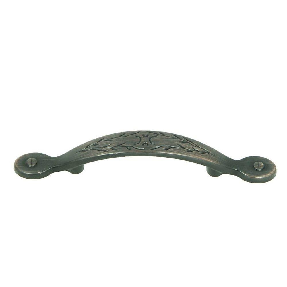 Stone Mill Hardware CP3042-OB Leaf 3-in , 76mm Center to Center Oil-rubbed bronze Arch Handle