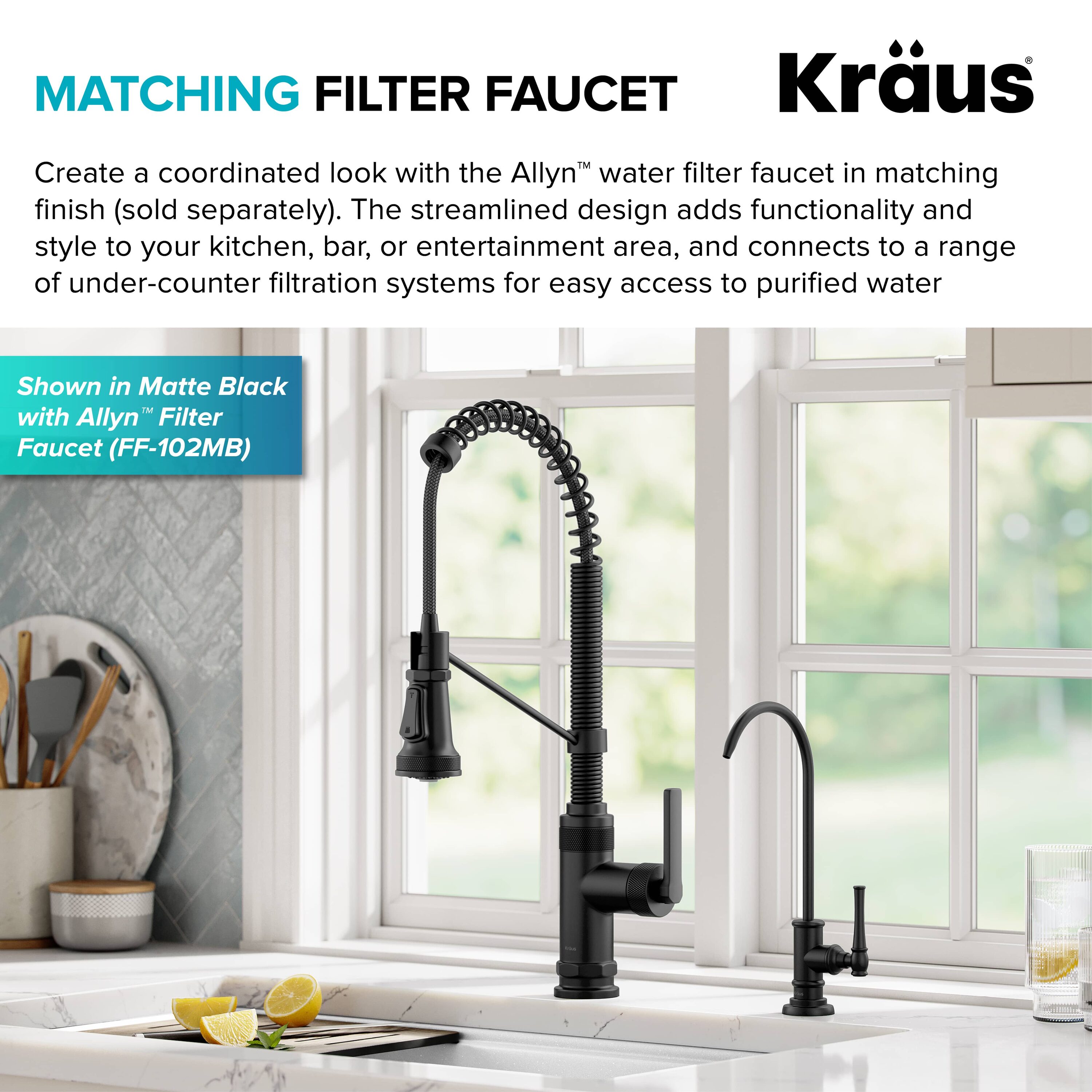 Kraus KPF-4110BBMB Kitchen-Faucets - View #12