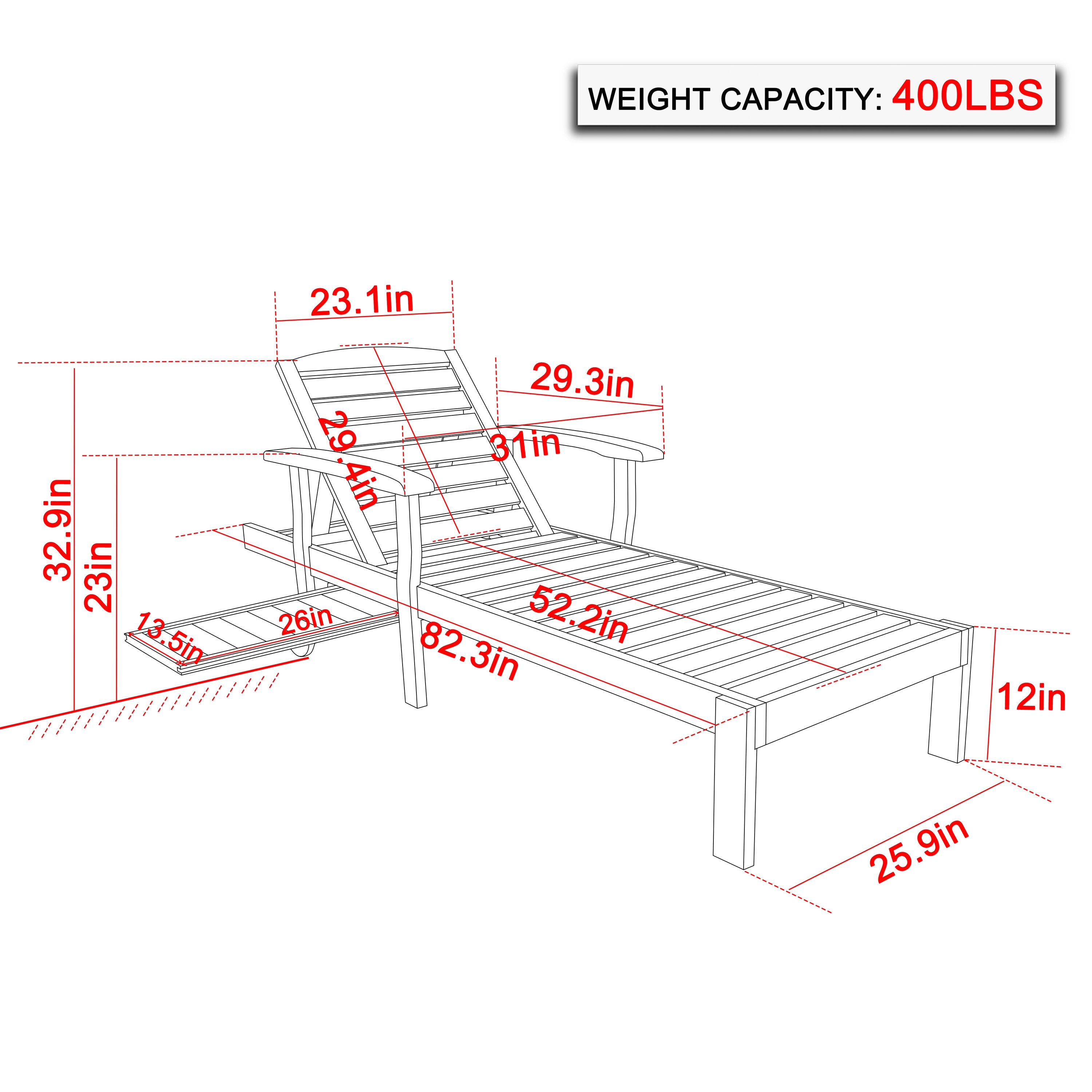 VEIKOUS PG0208-03GY-18 Patio-Chairs - View #4