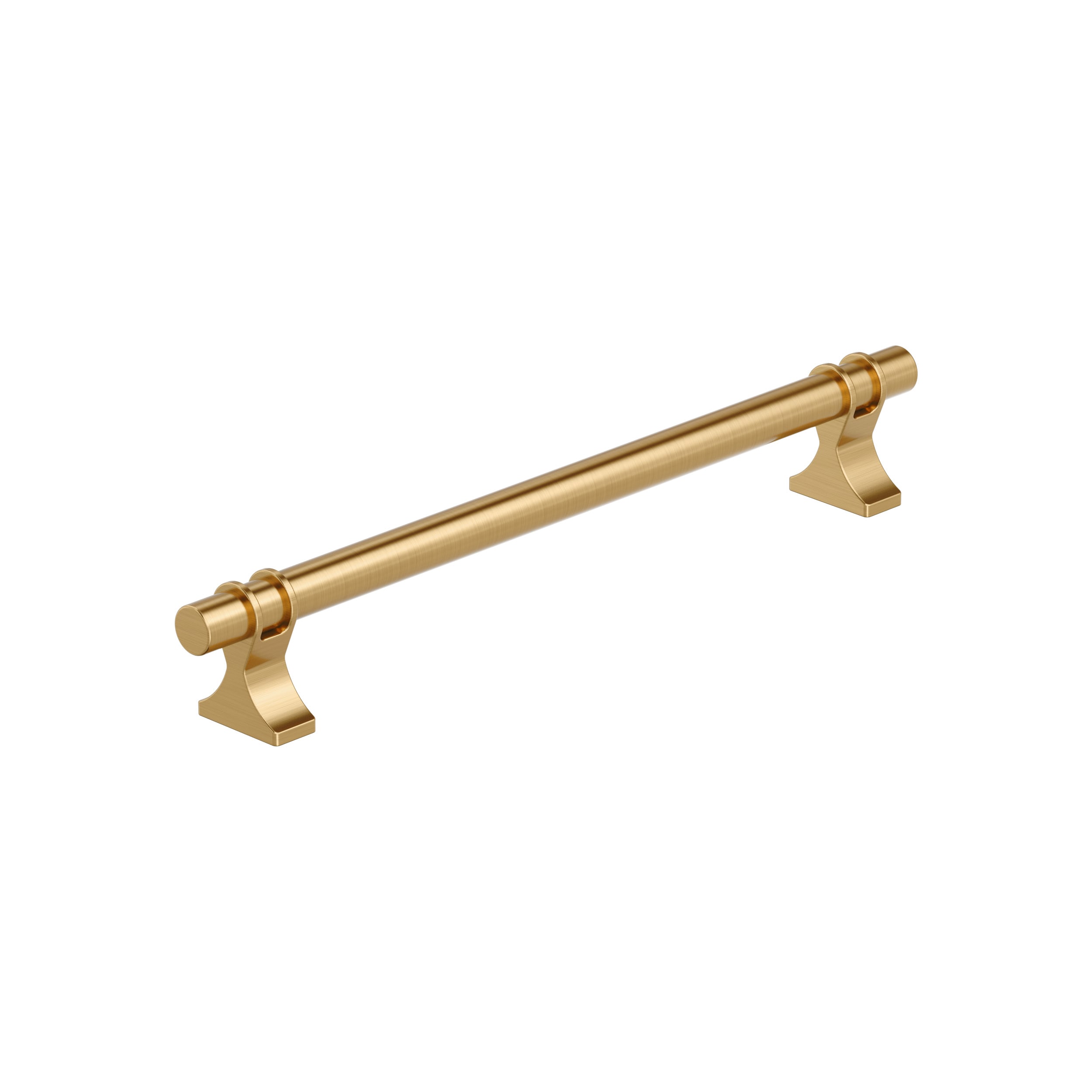 Amerock BP36618CZ Davenport 7-9/16-in , 192mm Center to Center Champagne Bronze Cylindrical Bar