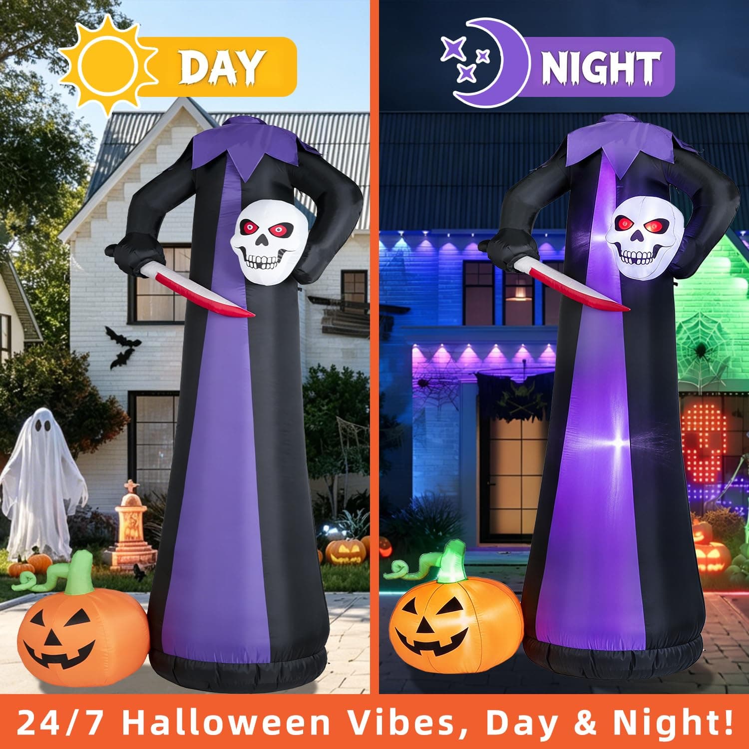 OGETFUUR L5ZQYA819HDI14 Outdoor-Halloween-Decor - View #5
