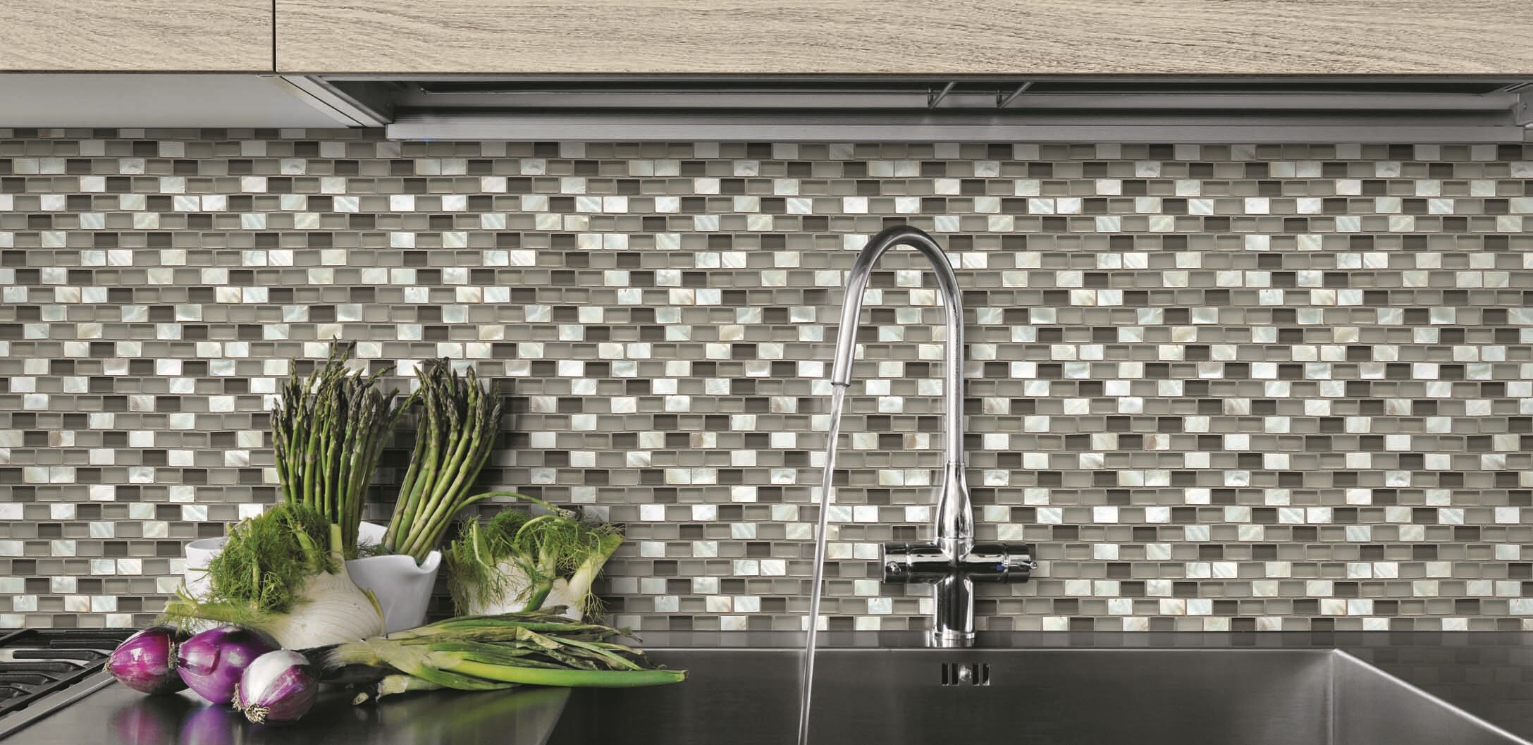 GBI Tile & Stone Inc. GLSHELL1MOS Ceramic-Tile - View #2