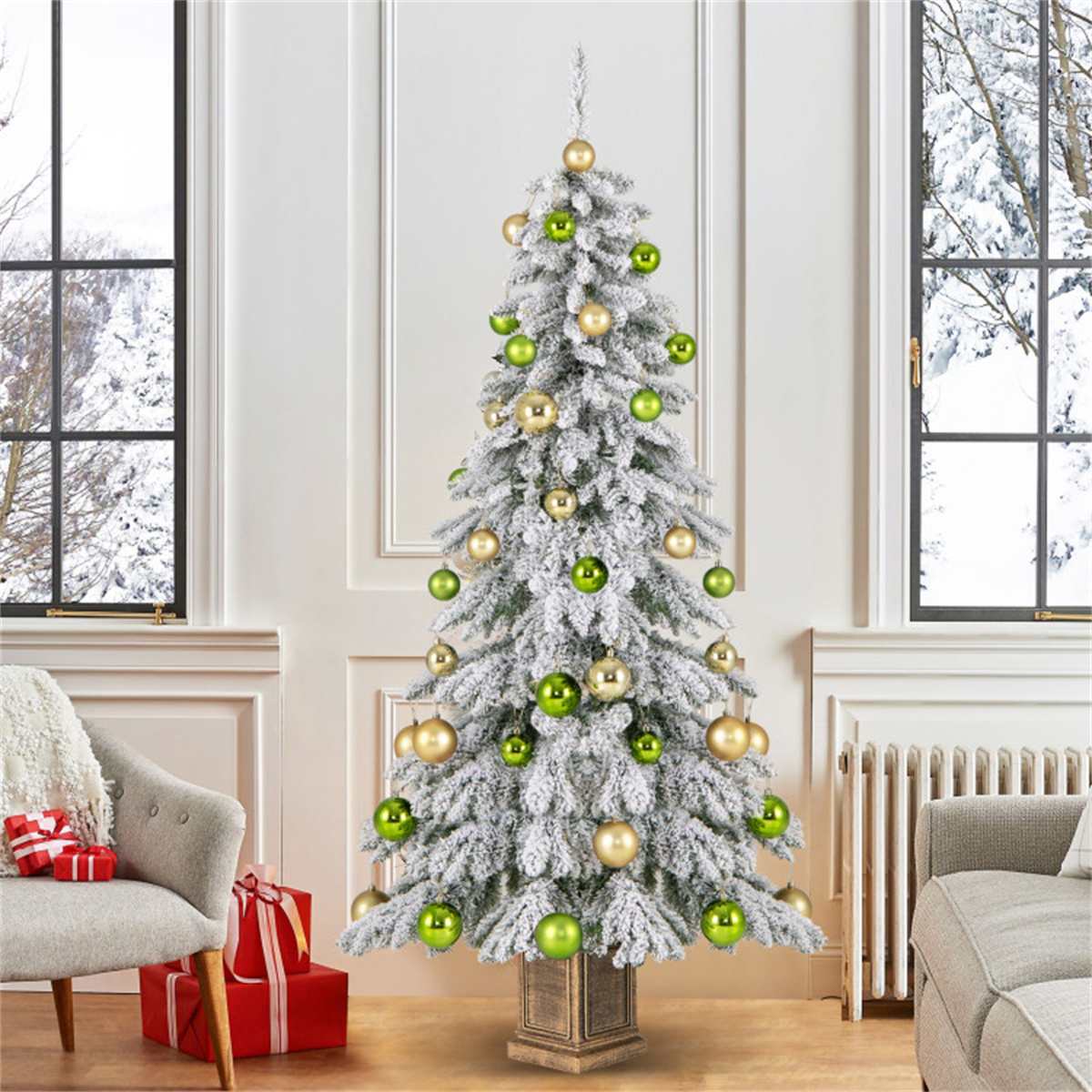 VERYKE LL-CST048 Artificial-Christmas-Trees - View #2