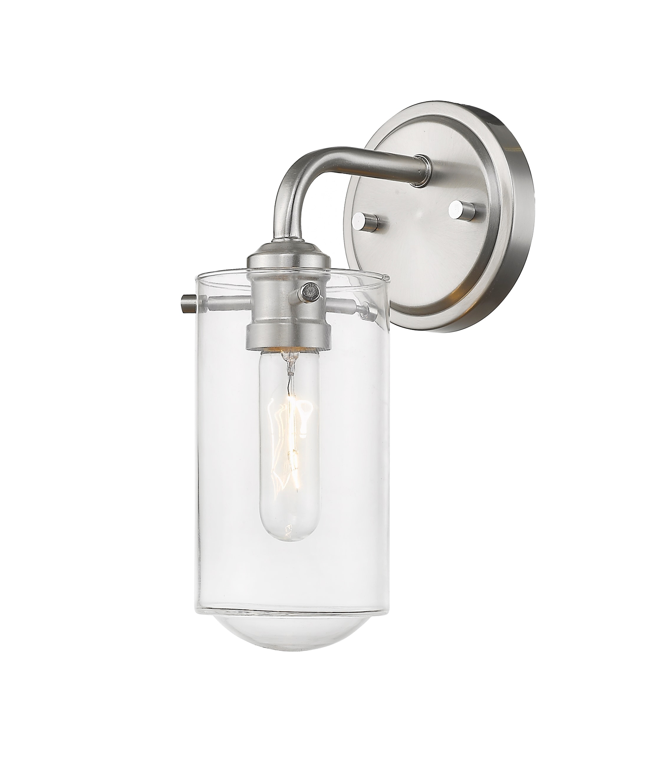 Z-Lite 471-1S-BN Delaney 5-in 1 -Light Brushed Nickel Transitional Vanity light