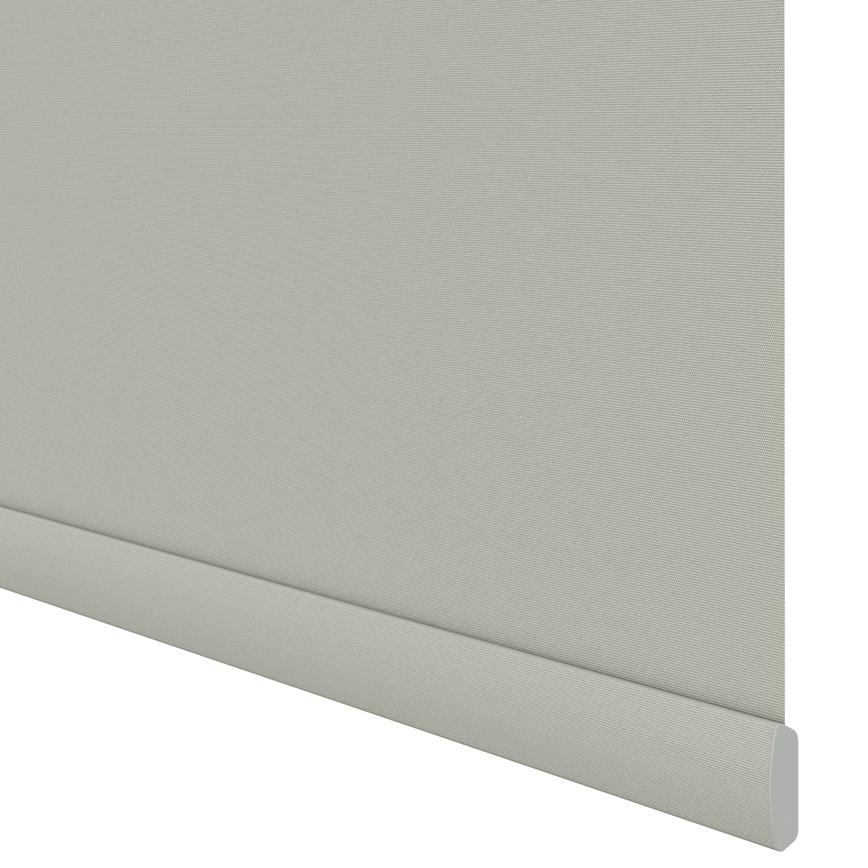 LEVOLOR 1045092 Finnley Light Gray Light filtering Polyester Finnley Roller shade swatch