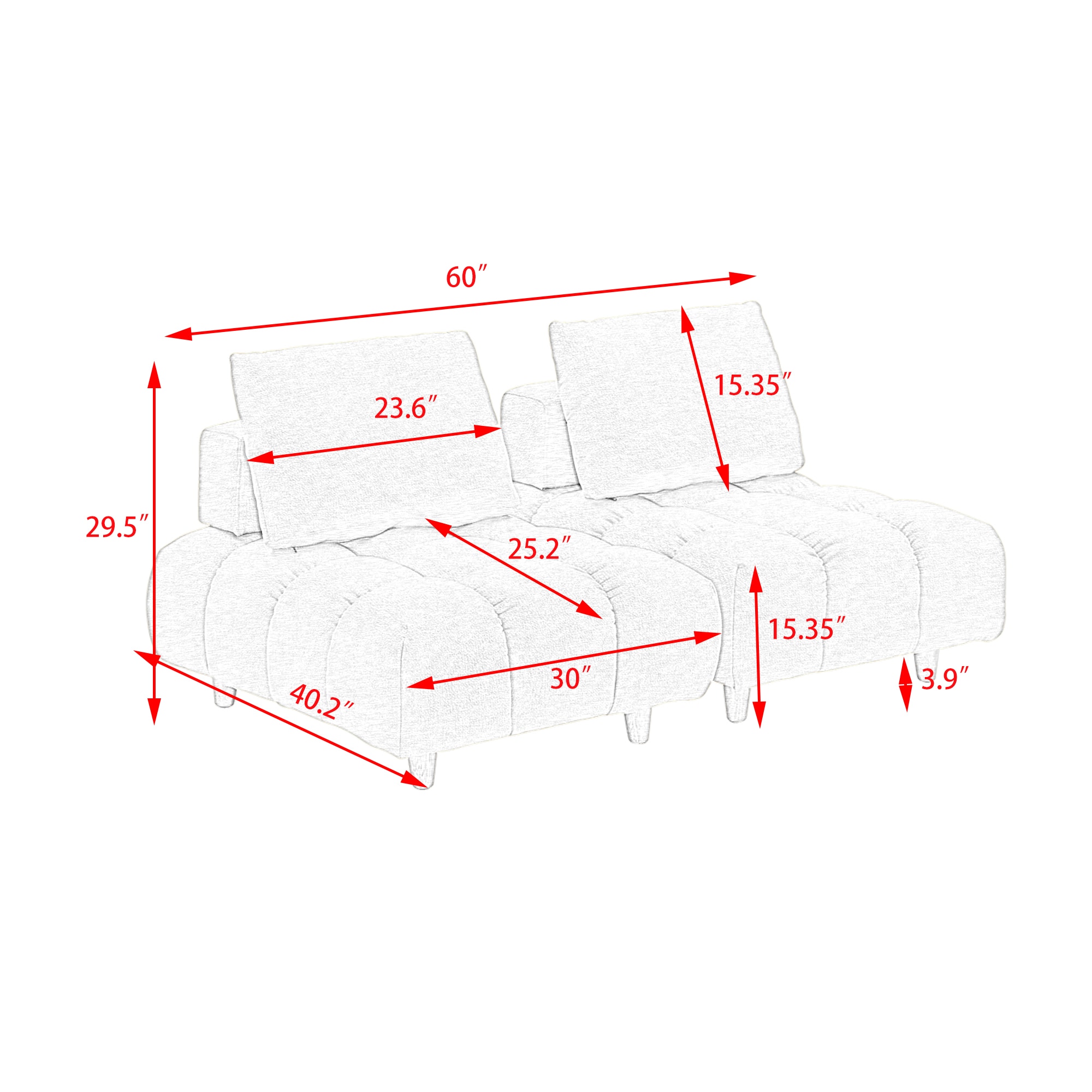 Bybafun YC5200102 Sofas-Loveseats - View #2