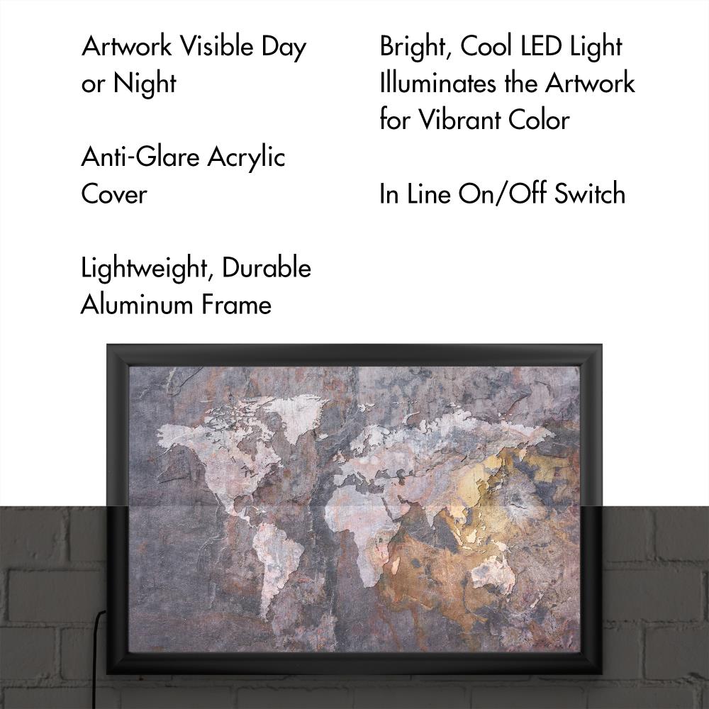 Trademark Fine Art MT0128-B1624LED Wall-Art - View #3