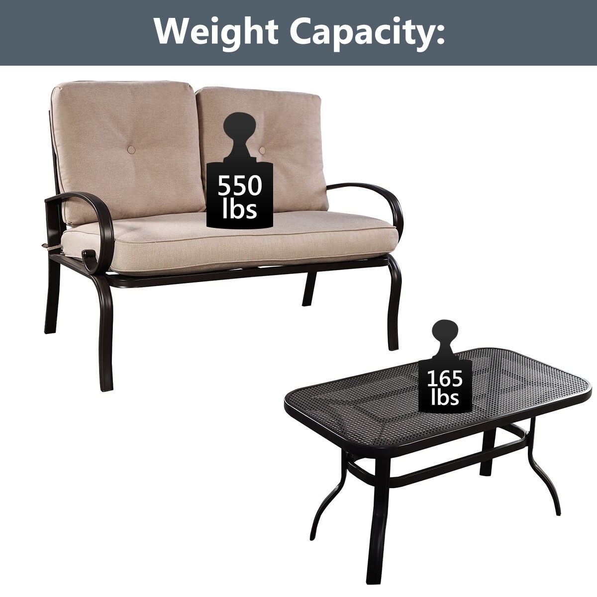 CASAINC WF-HW51784 Patio-Conversation-Sets - View #6