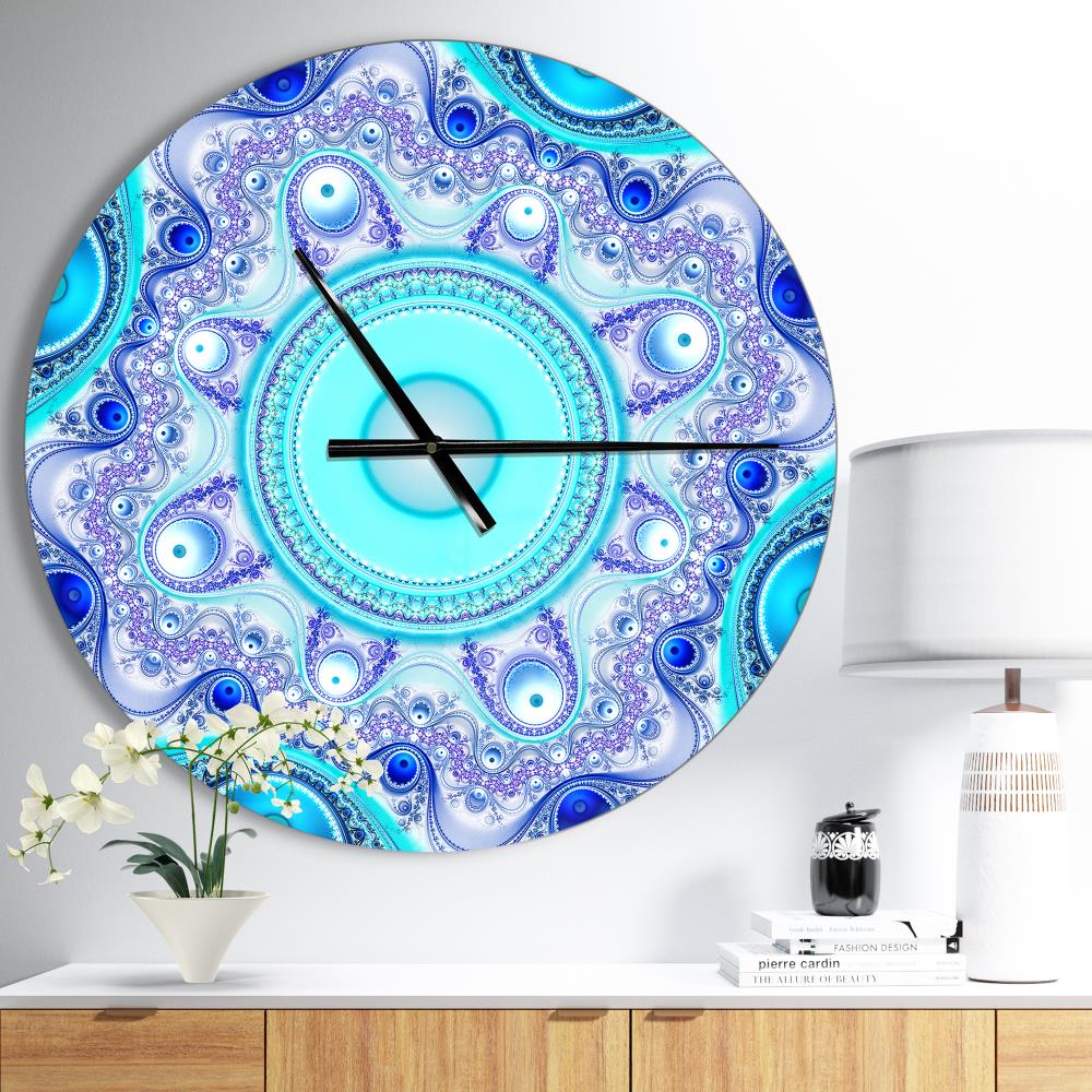 Designart CLM15897-C23 Analog Round Wall Modern