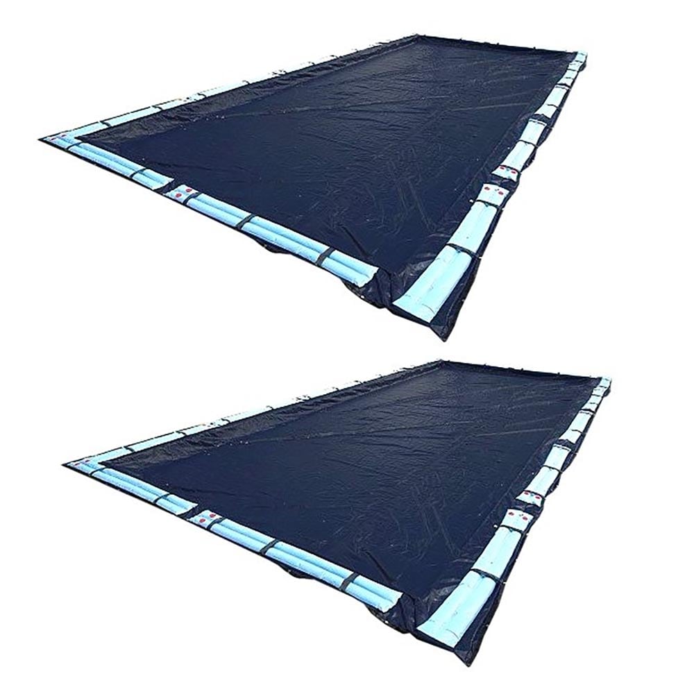 Swimline 45-ft x 25-ft Polyethylene Winter Rectangle Pool Cover in the ...